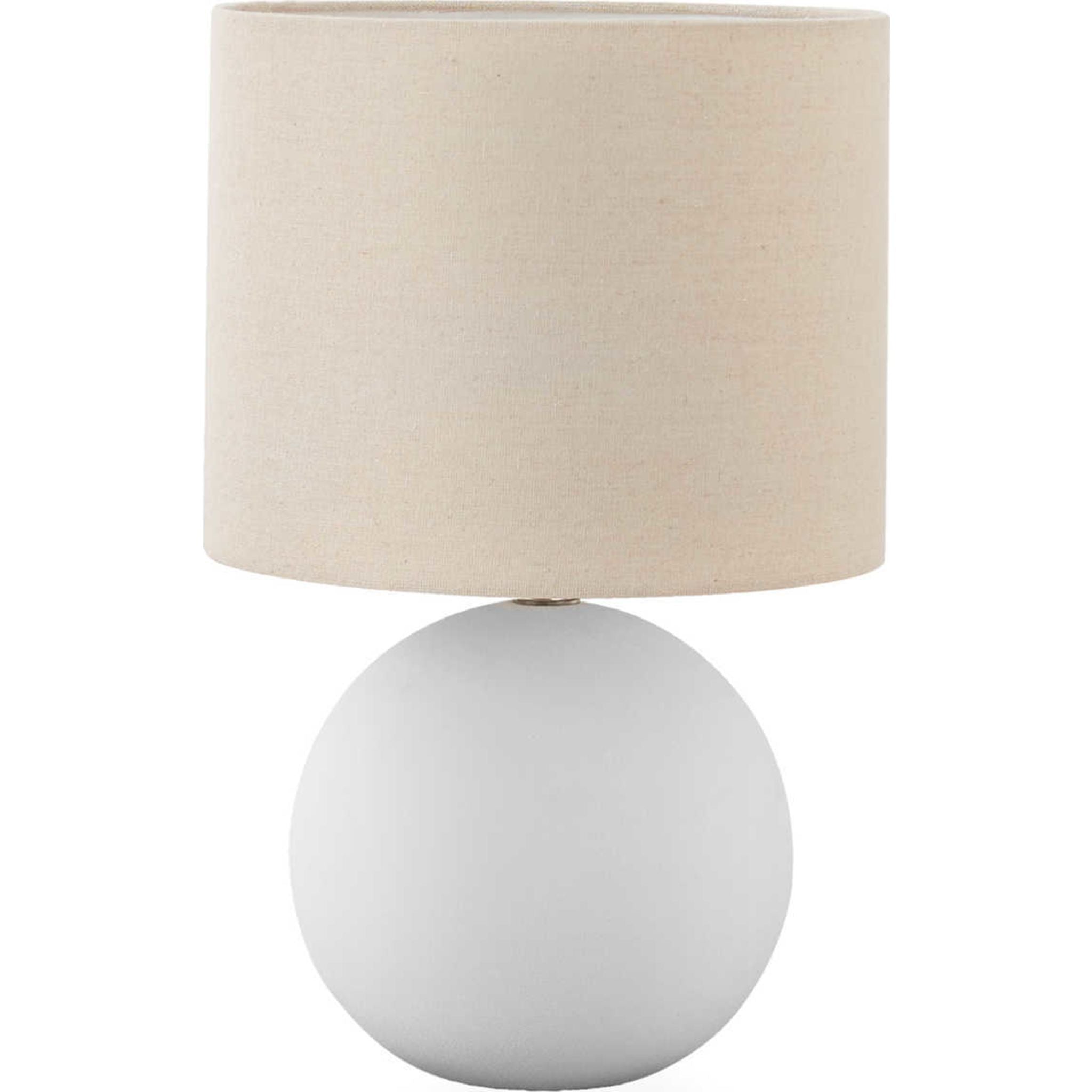 Alohi Modern Table Lamp - 15.75 Inch Height, LED Bedside Light with USB Port, Adjustable Brightness for Living Room, Bedroom & Office Decor - Perfect Nightstand Lamp for Reading and Relaxation