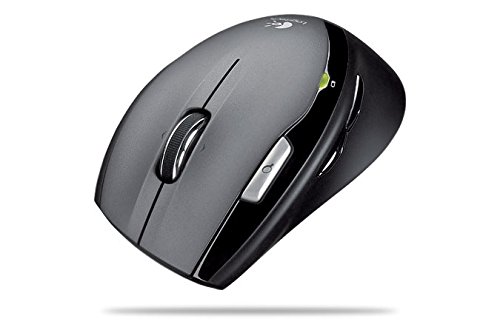 Logitech MX620 Wireless Laser Mouse - Black, Ergonomic Design, High Precision Tracking for Office, Gaming & Home Use
