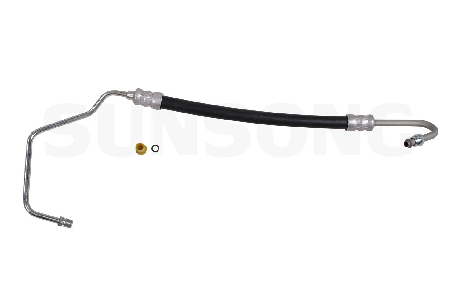 Sunsong 3401564 Power Steering Pressure Line Hose Assembly - Replacement for Smooth Steering - Perfect for Chevy, GMC, Ford Trucks & SUVs - Ideal for Off-Roading & Daily Commuting