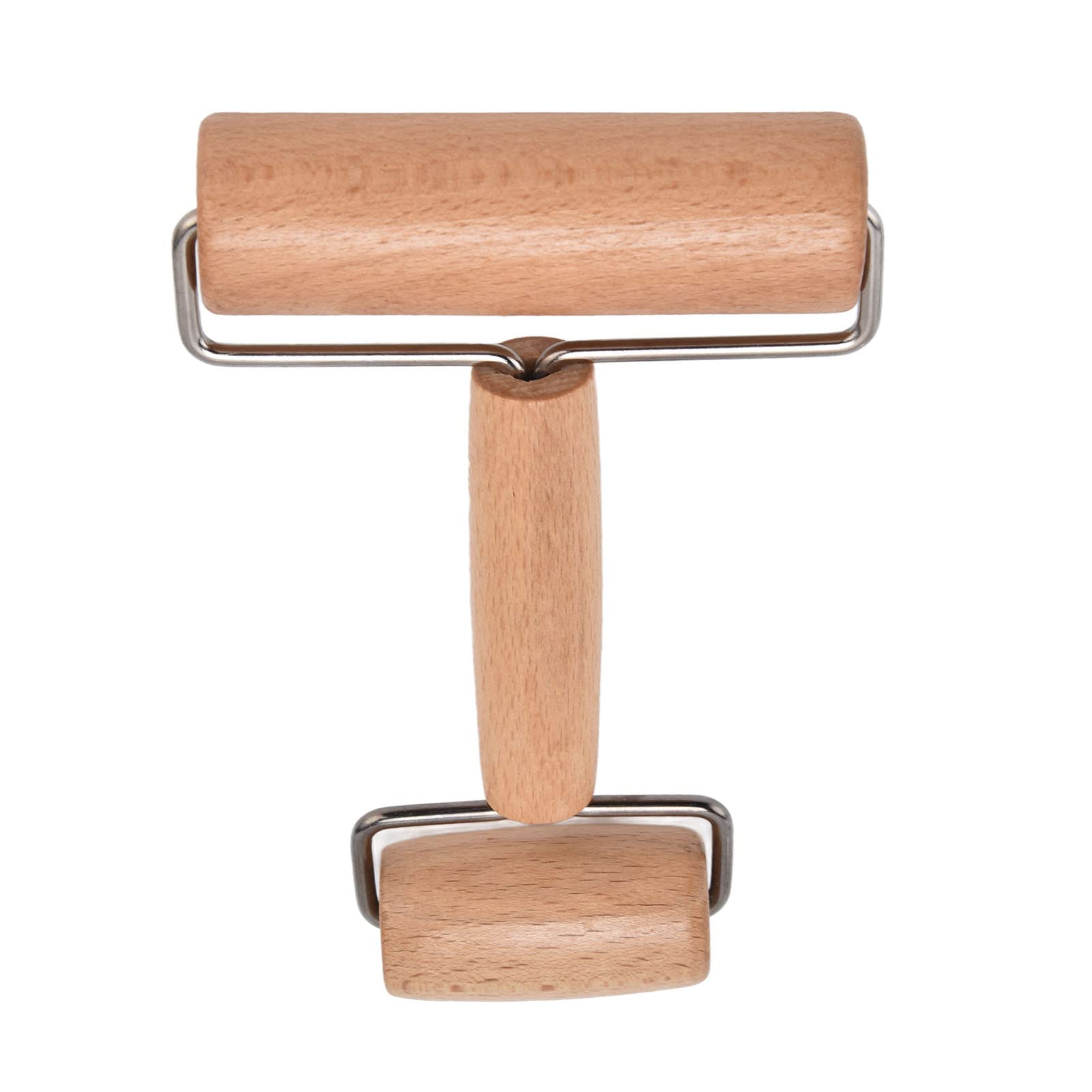 Stainless Steel Pizza Dough Roller - Easy to Use Kitchen Tool for Baking, Homemade Pizza, Pastry & Bread Making - Perfect for Home, Bakery & Restaurant Use