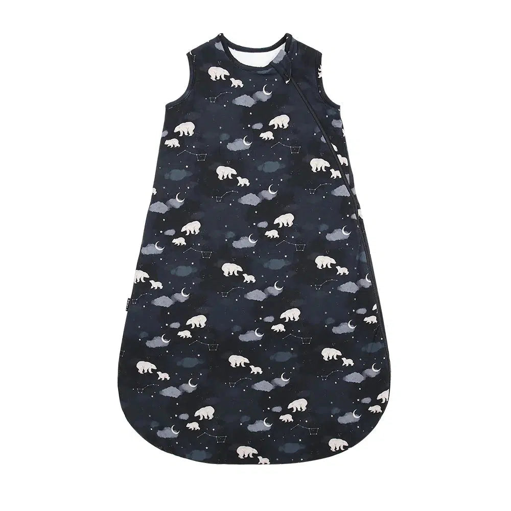 Belan.J Bamboo Sleep Sack for Babies - 1.0 TOG Polar Bear Design | Soft & Breathable Infant Wearable Blanket for Nursery, Daycare & Travel