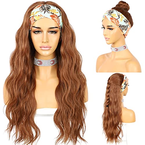 Stylish Synthetic Headband Wig for Women - Comfortable & Fashionable Hair Accessory for Cosplay, Daily Wear & Special Occasions