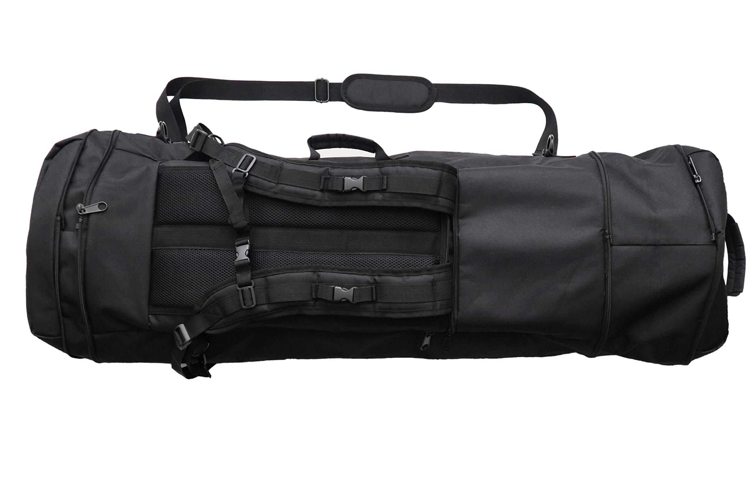 Premium Electric Longboard Backpack with Laptop Compartment - Waterproof Skateboard Carrier for Commuting, Campus & Urban Travel