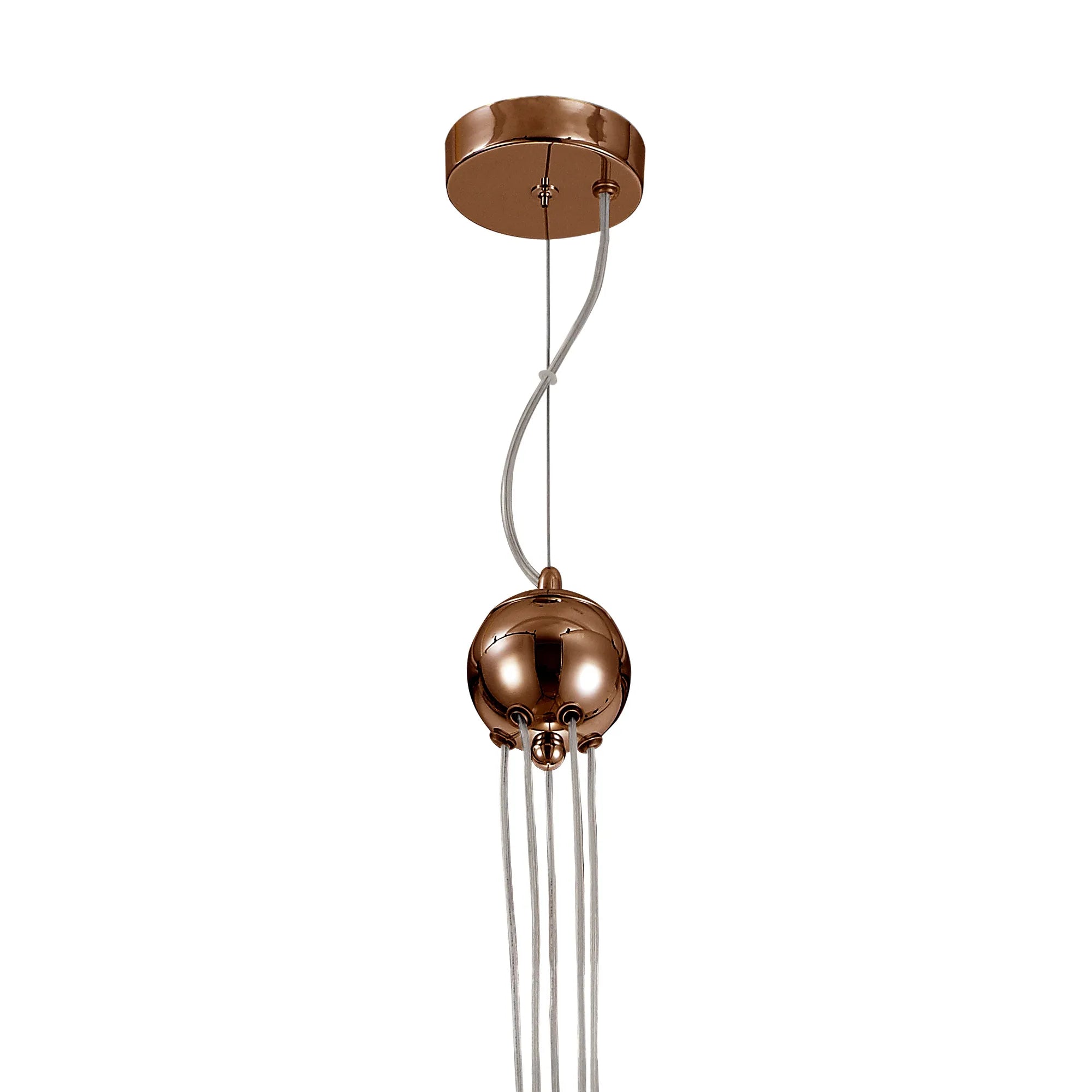 Modern Austin 5-Light Cluster Pendant with G9 Base - Elegant Ceiling Lighting for Dining Room, Kitchen Island, or Entryway