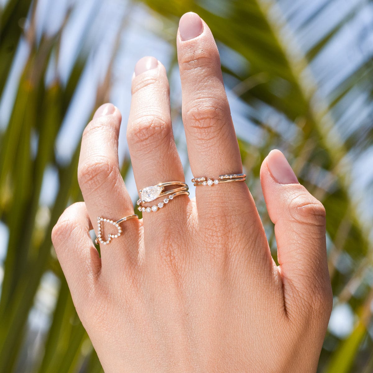 Celestial Arch Ring for Women - Elegant Wide Band Statement Ring for Everyday Wear & Special Occasions | Boho Jewelry Gift Idea