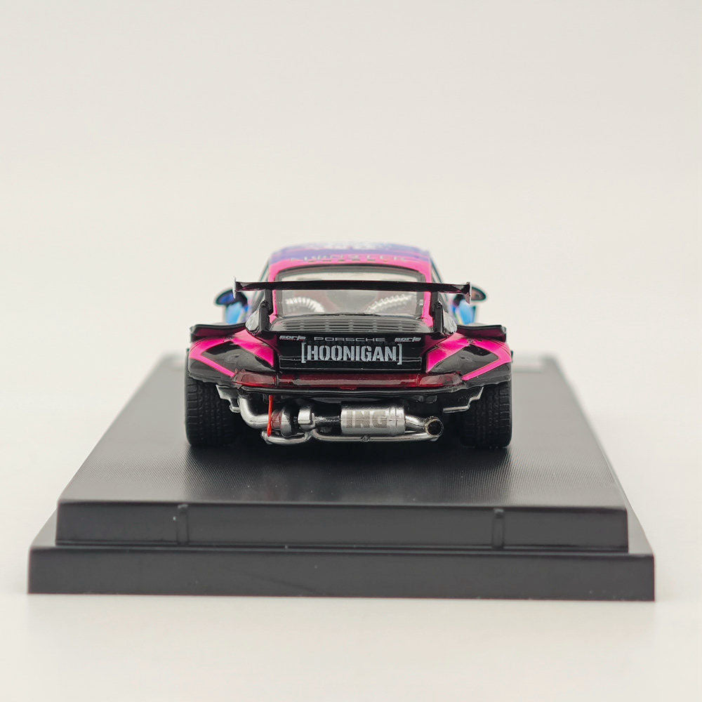 STREET WARRIOR 1:64 Scale Porsche 993 RWB Monster Energy Diecast Model Car - Hoonigan Inspired Collectible Toy for Car Enthusiasts | Perfect for Display, Gifts, and Racing Scenes