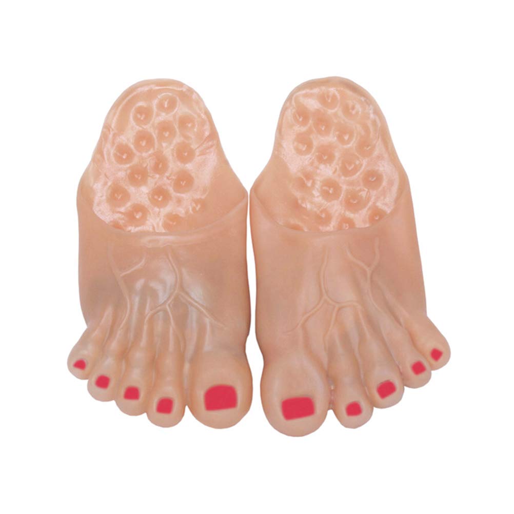 Bigfoot Scorpion Slippers - Halloween Cosplay Costume Footwear for Men & Women | Masquerade Party Props, Monster Feet Slippers (Random Color) - Perfect for Halloween Parties, Cosplay Events, and Themed Costume Nights