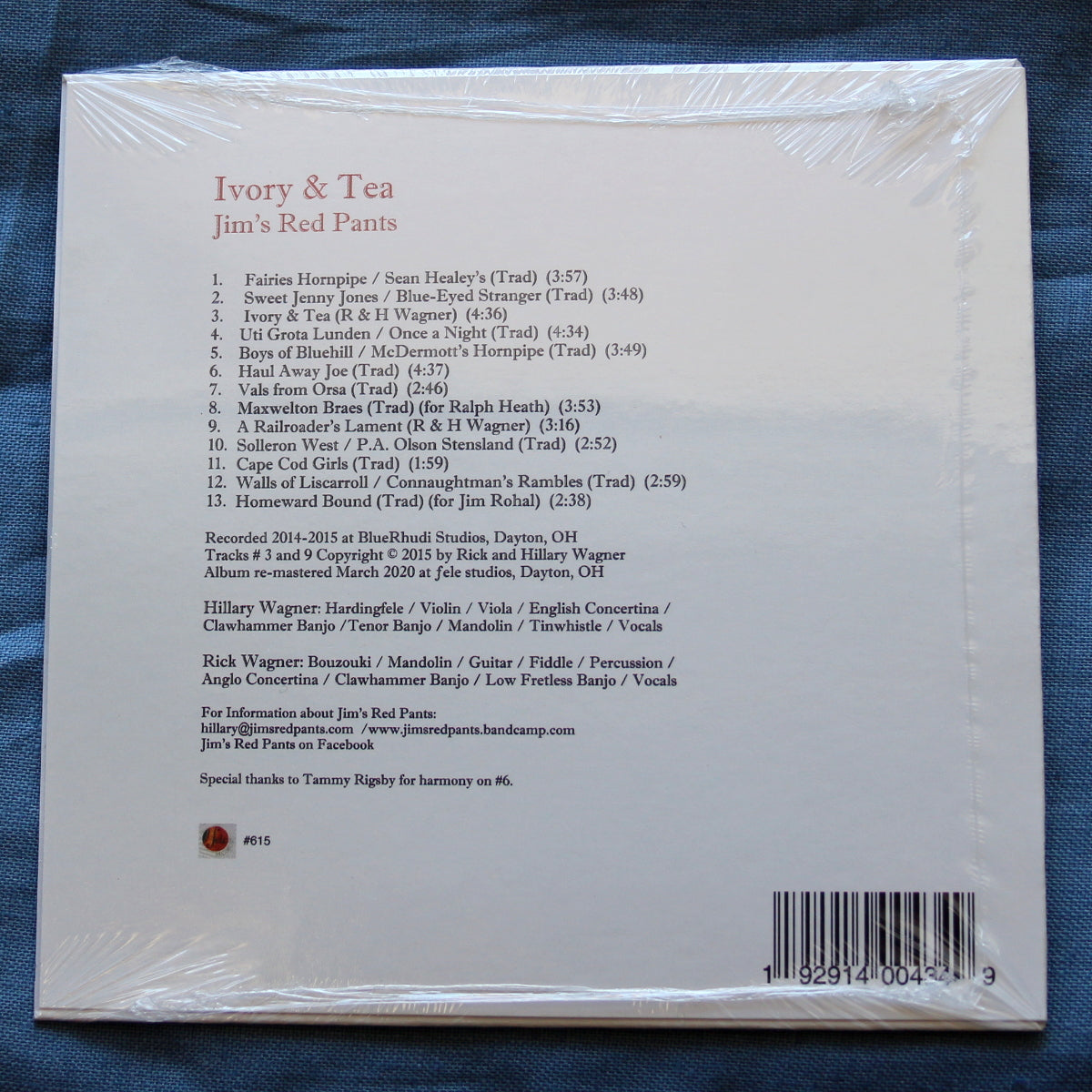 Ivory & Tea Music CD by JRP - Relaxing Piano & Instrumental Music for Meditation, Yoga, and Stress Relief