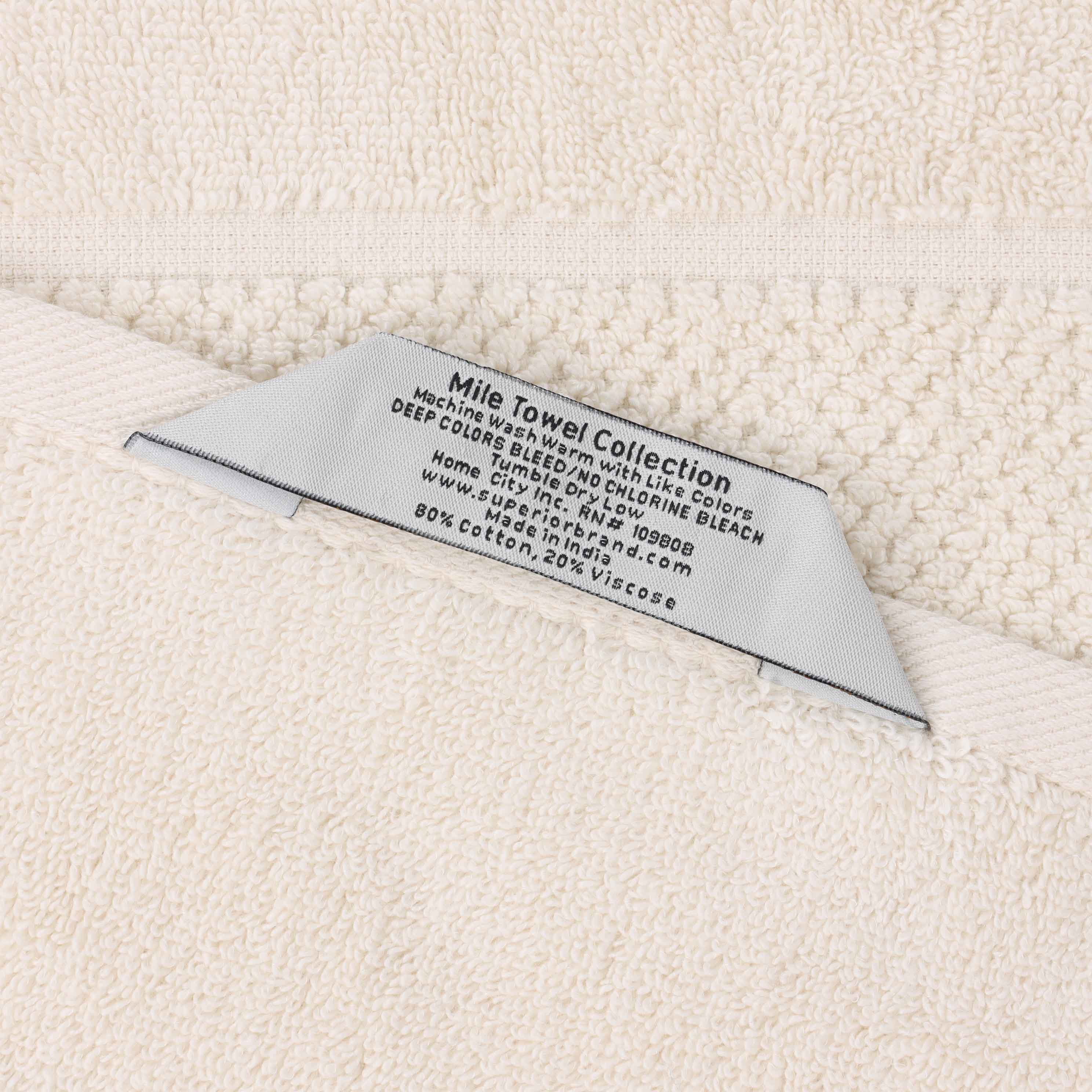 Premium Mile Smart Twist Cotton Bath Towels Set of 2 - Ultra Soft, Absorbent & Quick-Drying Luxury Bath Sheets with Broad Border - Perfect for Spa, Hotel & Home Bathroom Use