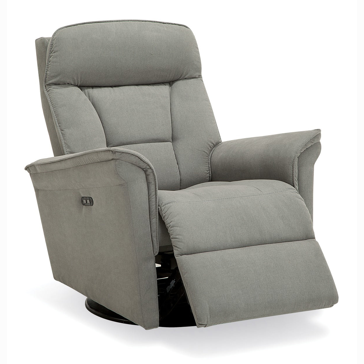 Palliser Custom Swivel Glider Power Recliner Chair with Adjustable Headrest - Stonegate II Collection | Modern Living Room Furniture for Relaxation & Home Theater Seating