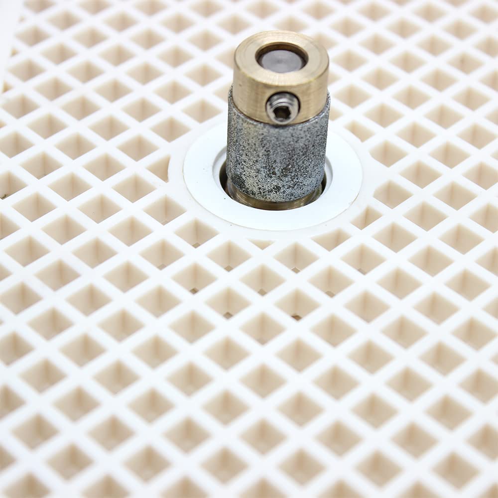 Portable Mini Glass Diamond Ceramic Grinder - DIY Art Tool for Glass Processing, Stained Glass Crafting & Decoration | MCBL58 Grinding Wheel (Stand Not Included) | Perfect for Home Studios, Jewelry Making & Mosaic Art Projects