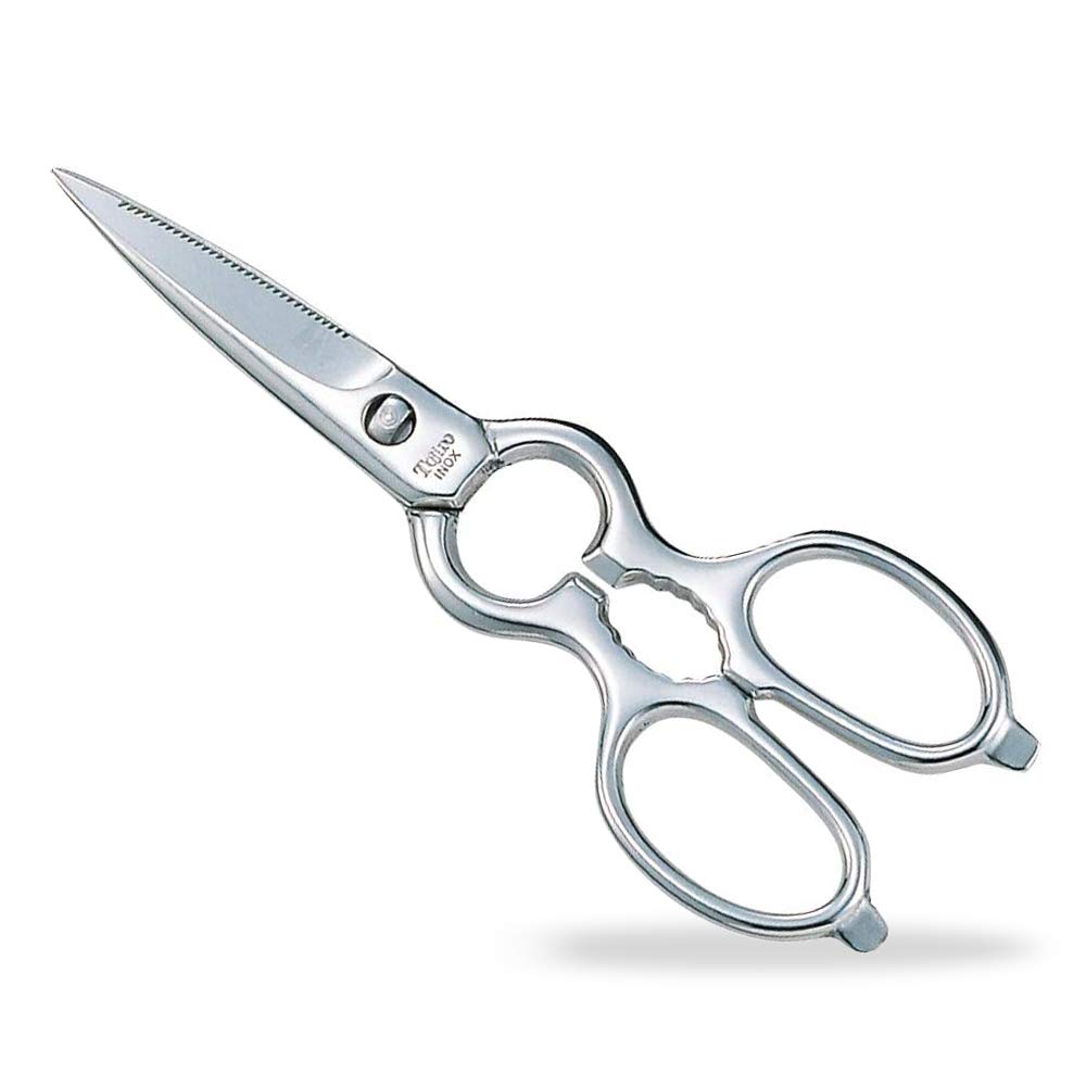 Tojiro Pro FK-843 Premium Separable Kitchen Scissors - Heavy Duty Stainless Steel Shears for Cutting Meat, Poultry, Herbs & Vegetables - Perfect for Home Cooking, Butchering & Food Prep