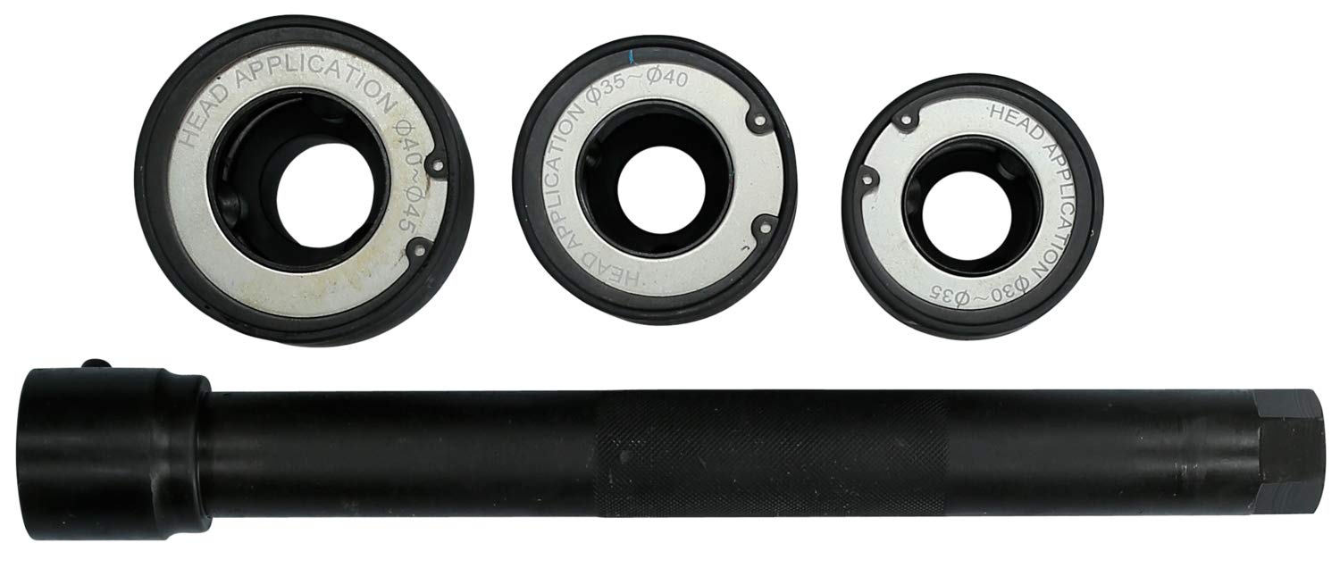 Brilliant Tools BT661350 4-Piece Tie Rod Removal Tool Set - Professional Automotive Repair Kit for Ball Joints, Tie Rod Ends & Suspension Work - Perfect for Mechanics & DIY Car Maintenance