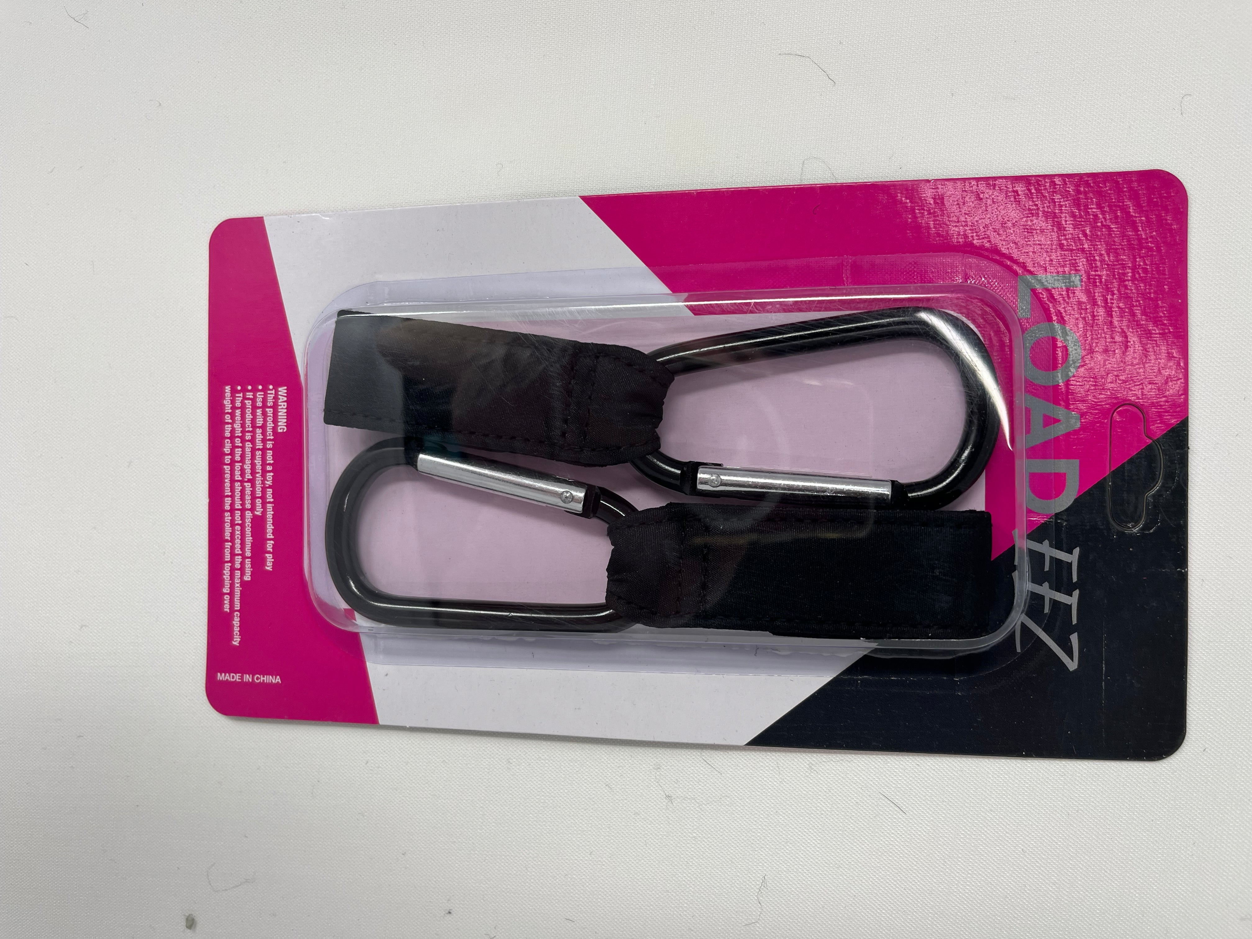 Premium Stroller Hooks for Baby Carriers & Shopping Bags - Heavy Duty Stroller Accessories for Parents - Perfect for Groceries, Diaper Bags & Purses