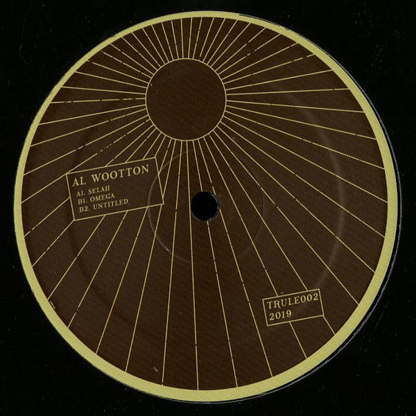 Al Wootton - Selah (Trule) Vinyl Record TRULE002 | Electronic Music for DJs & Home Listening