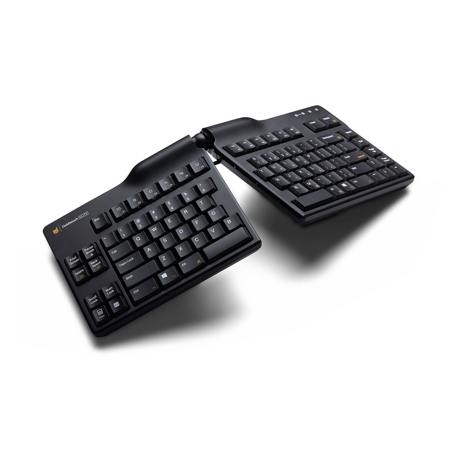 Goldtouch Elite Adjustable Ergonomic Keyboard - Split Design for Comfort & Wrist Pain Relief - Perfect for Office, Gaming & Long Typing Sessions