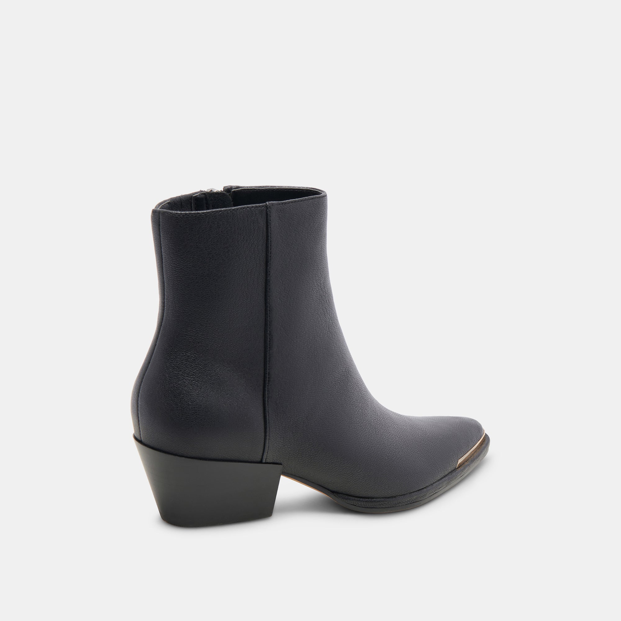 NONAH Women's Black Leather Booties - Stylish Ankle Boots for Fall & Winter Fashion | Perfect for Casual Outfits, Office Wear & Night Out