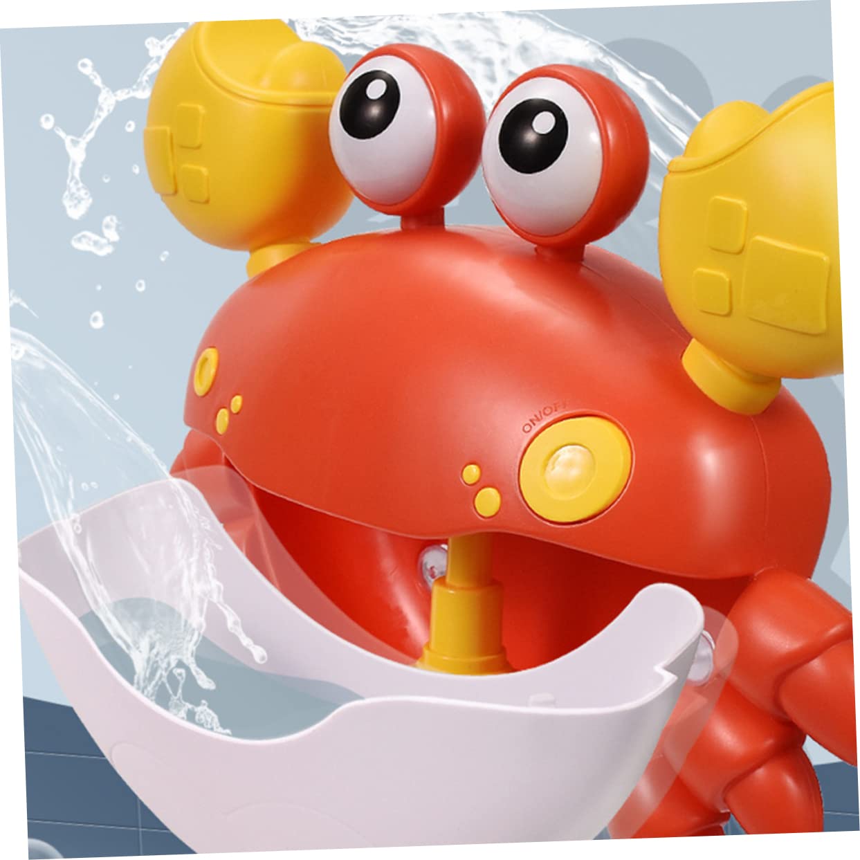 VICASKY 5-Piece Bubble Bath Toy Set - Automatic Bubble Machine for Kids, Fun Bathtub Bubble Maker with Red Plastic Design - Perfect for Toddler Bath Time & Sensory Play