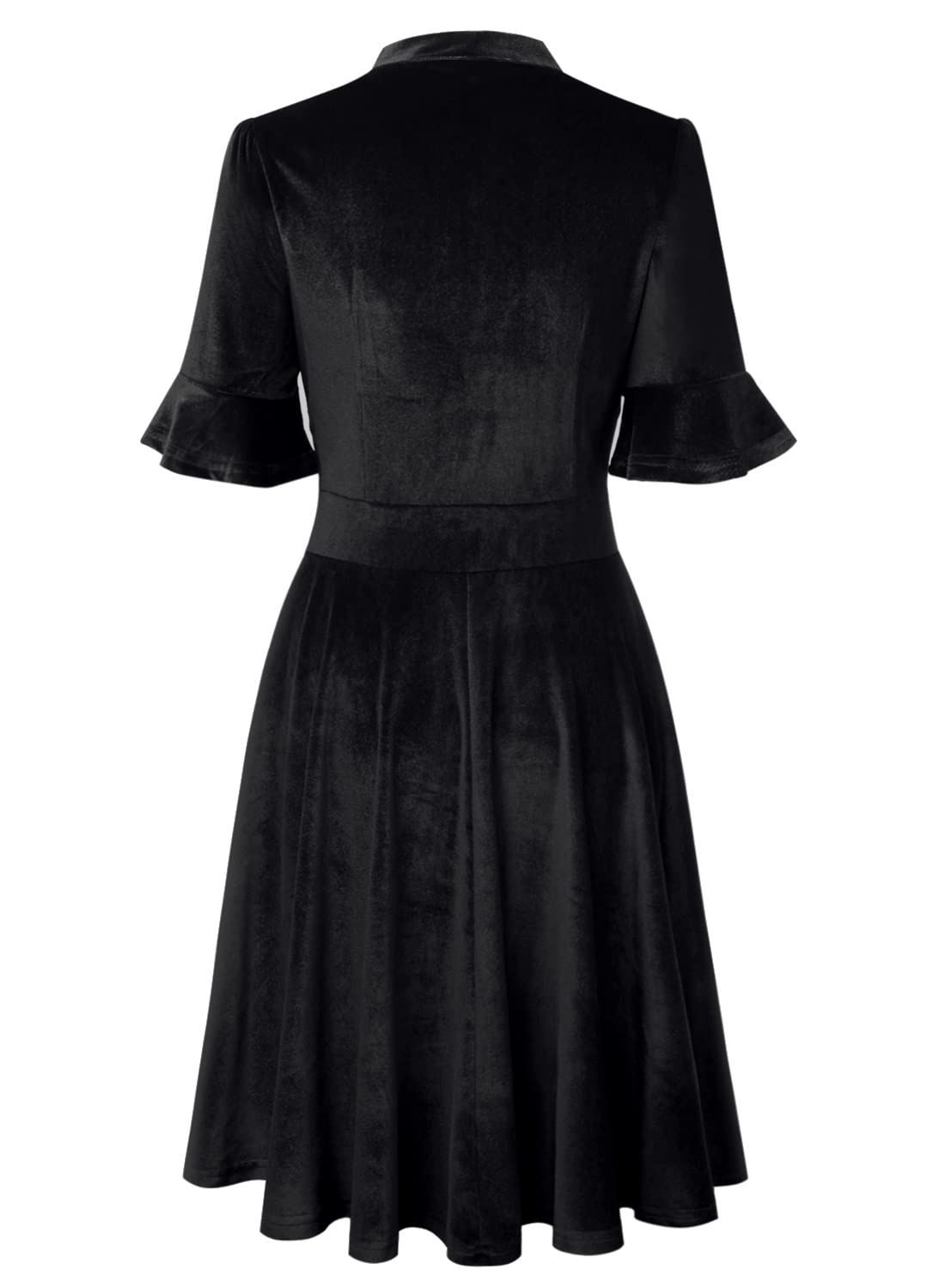 Elegant Floral Ruffle Sleeve Women's Summer Dress for Work, Church, Wedding Guest & Party Occasions | Breathable & Stylish Office to Evening Outfit