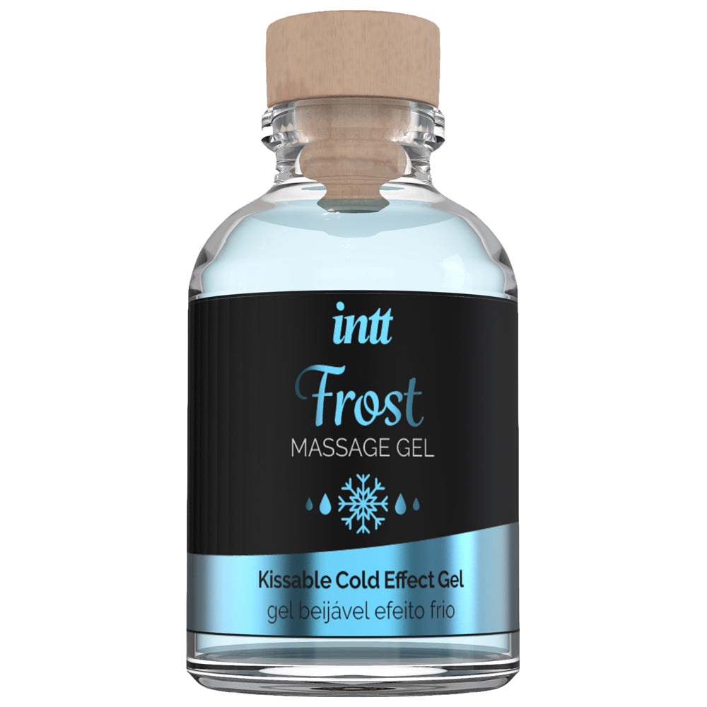 Intt Flavored Cooling Massage Gel with Frost Effect - Soothe Muscles & Refresh Skin for Post-Workout Recovery & Summer Relief