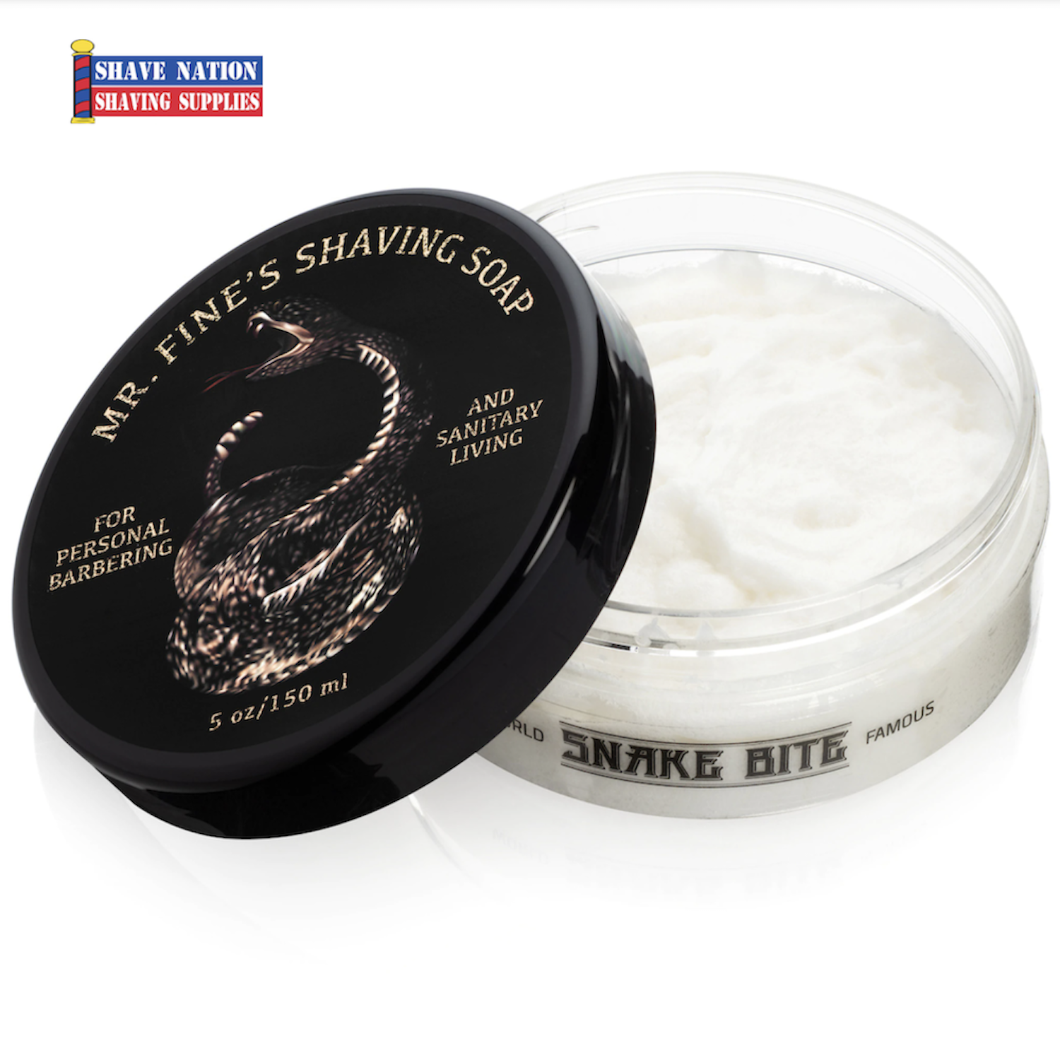 Premium Shaving Soap for Men - Classic Barbershop Formula with Natural Ingredients - Perfect for Wet Shaving, Grooming & Beard Care - Ideal Gift for Father's Day & Birthdays