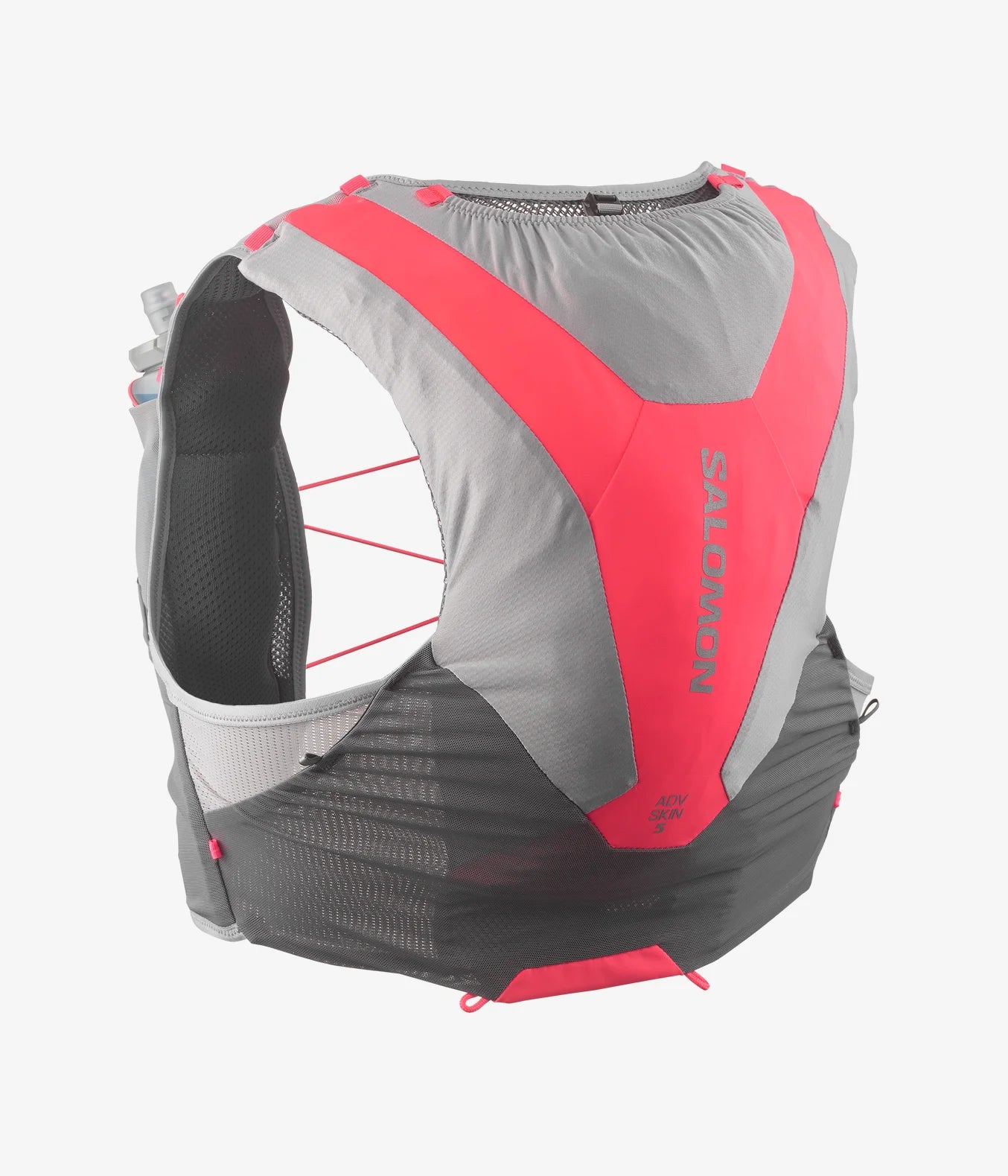 Adv Skin 5 Hydration Pack with Included Flasks - Unisex Running Vest for Trail Runners & Outdoor Enthusiasts - Perfect for Hiking, Marathon Training and Adventure Sports
