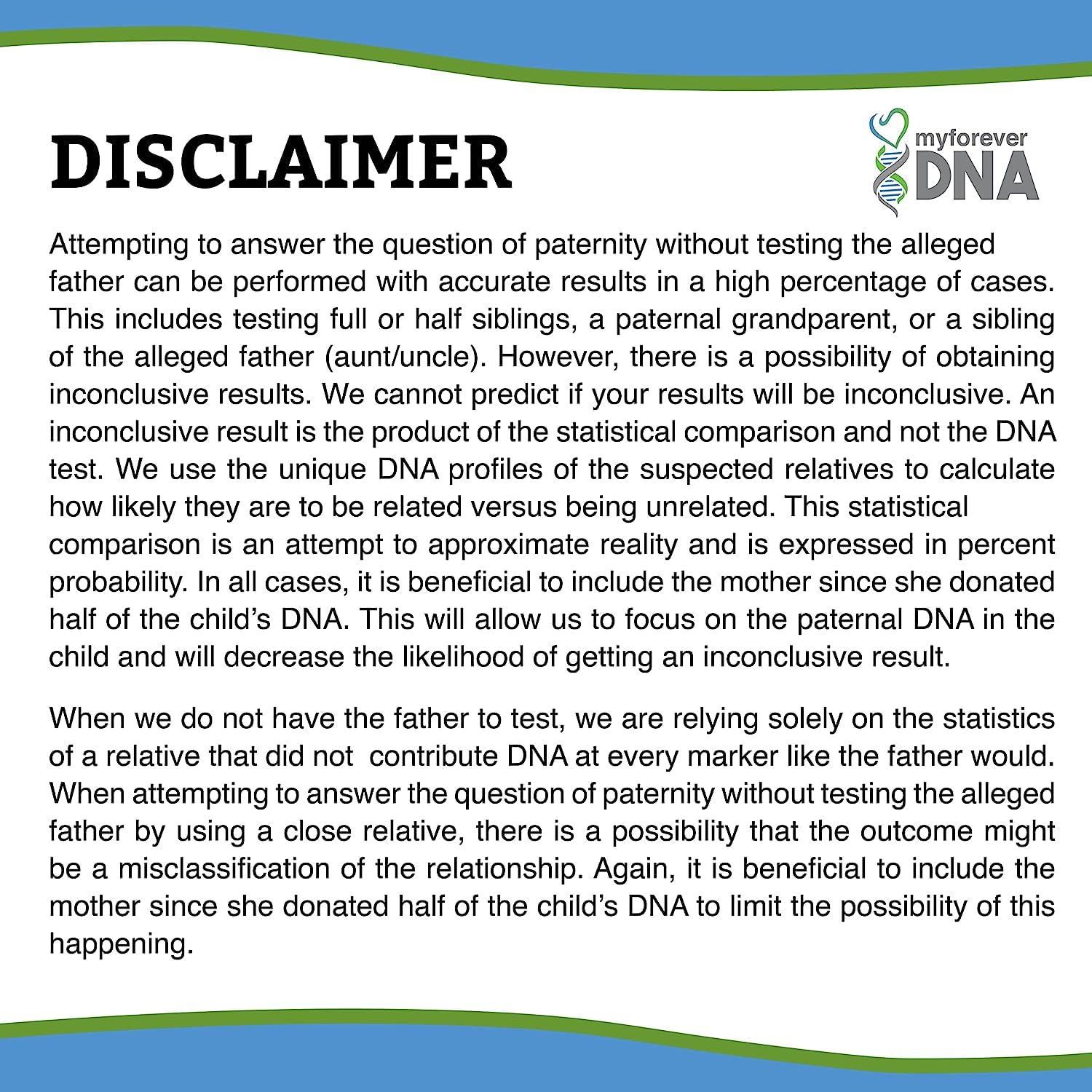 Home Sibling DNA Test Kit - 46 Genetic Markers Analyzed with 100% Accuracy | Fast, Confidential Results | Includes All Lab Fees & Shipping | Perfect for Family History Research, Legal Cases & Personal Discovery