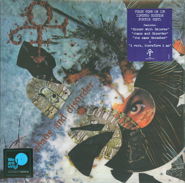 The Artist (Formerly Known As Prince) - Chaos And Disorder Limited Edition Reissue LP Album (Near Mint NM/M) - Perfect for Vinyl Collectors & Music Enthusiasts