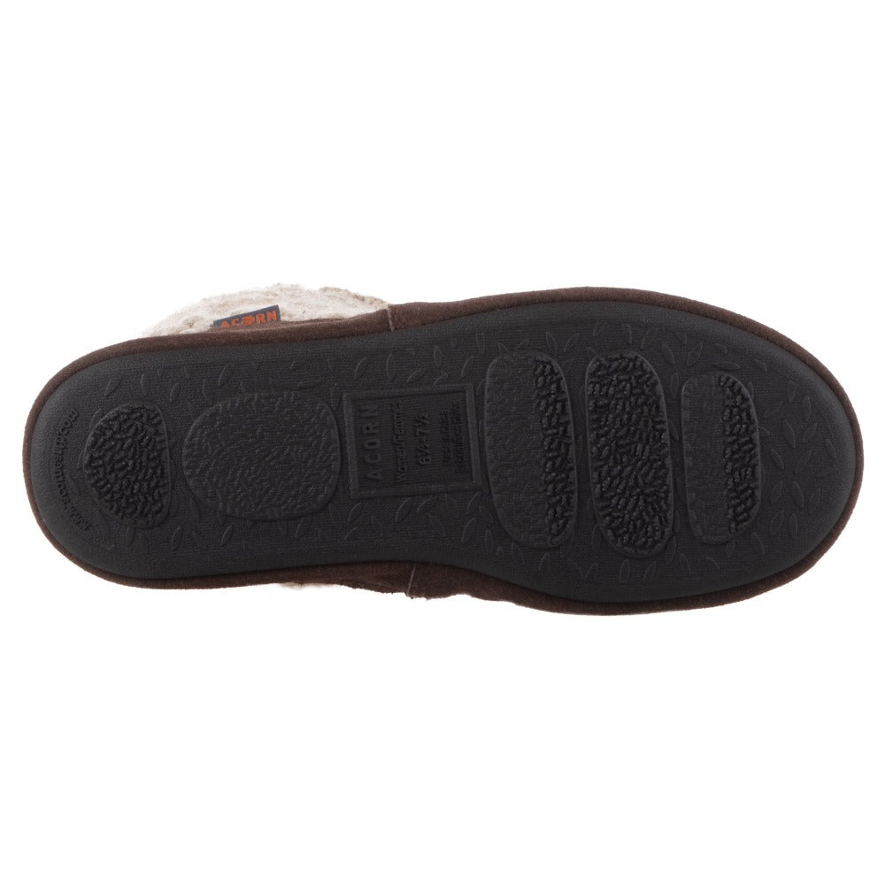 Women's Cozy Slouch Boot Slippers with Non-Slip Indoor/Outdoor Sole - Warm House Shoes for Relaxing at Home, Running Errands & Winter Comfort