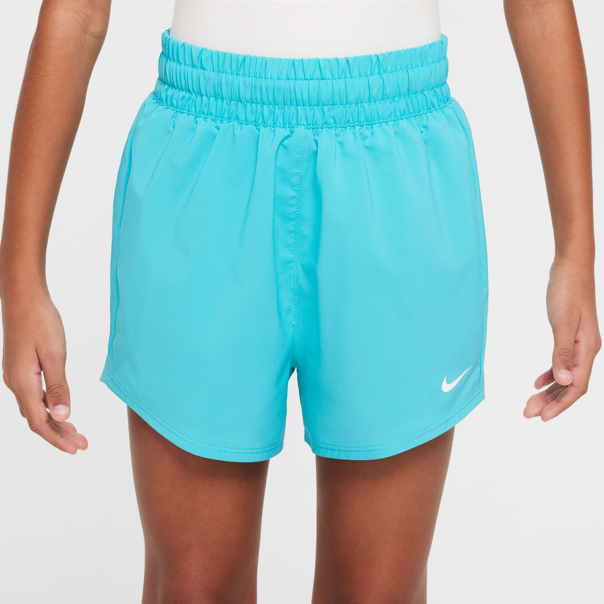 Nike Girls' Dri-FIT High Waisted Woven Shorts - Moisture-Wicking Athletic Shorts for Running, Yoga & Gym Workouts