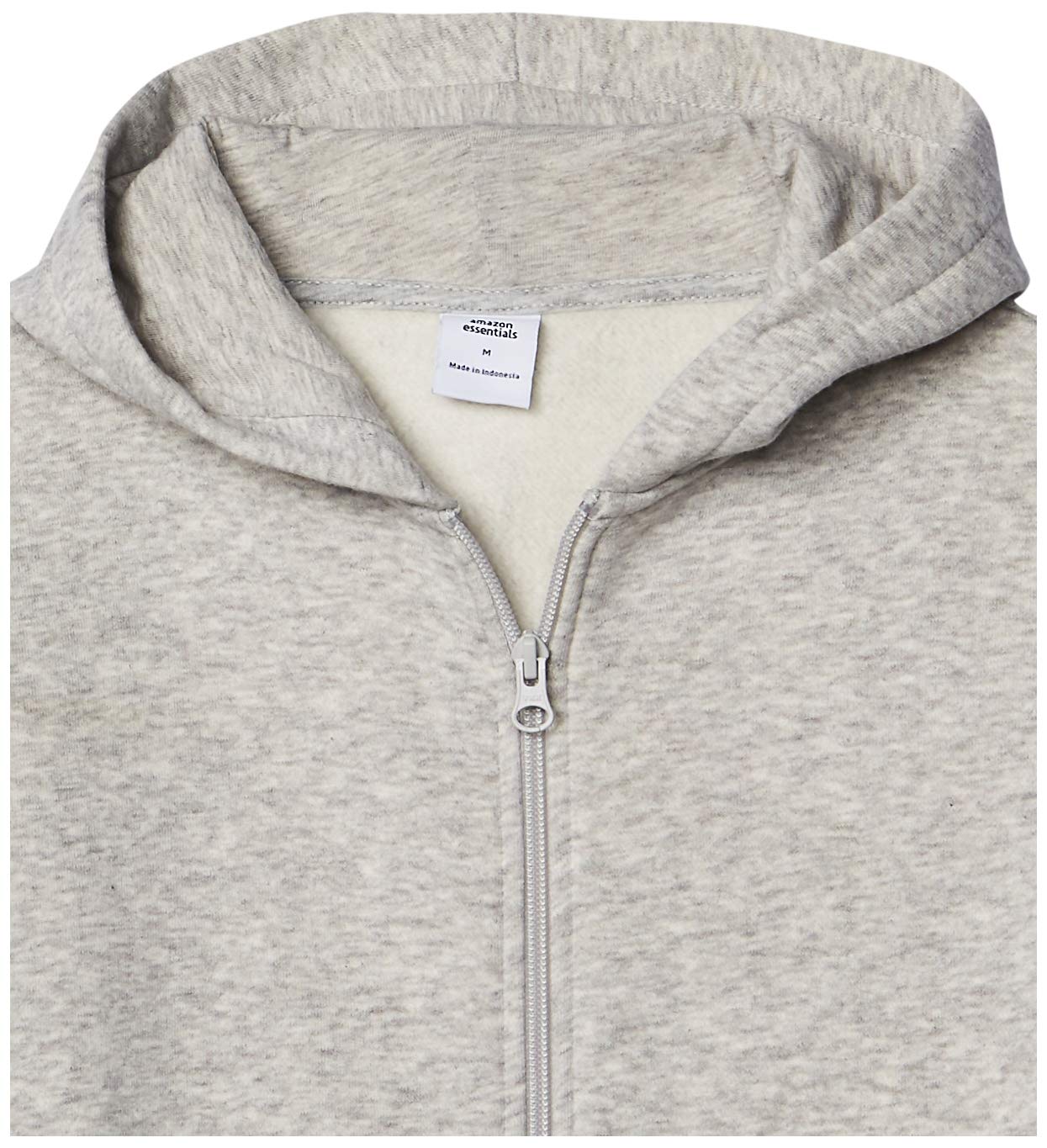 Amazon Essentials Boys' Zip-Up Hoodie Sweatshirt - Lightweight Fleece Pullover with Front Pocket for School, Sports & Outdoor Activities