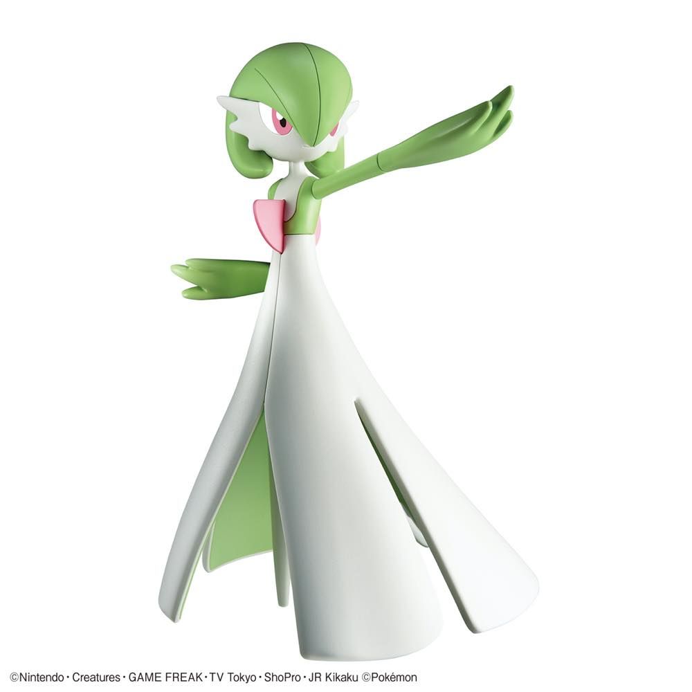 Bandai Pokemon Gardevoir (Sirknight) Model Kit - Buildable Action Figure for Collectors & Fans | Perfect for Display, Gifts & Anime Battles