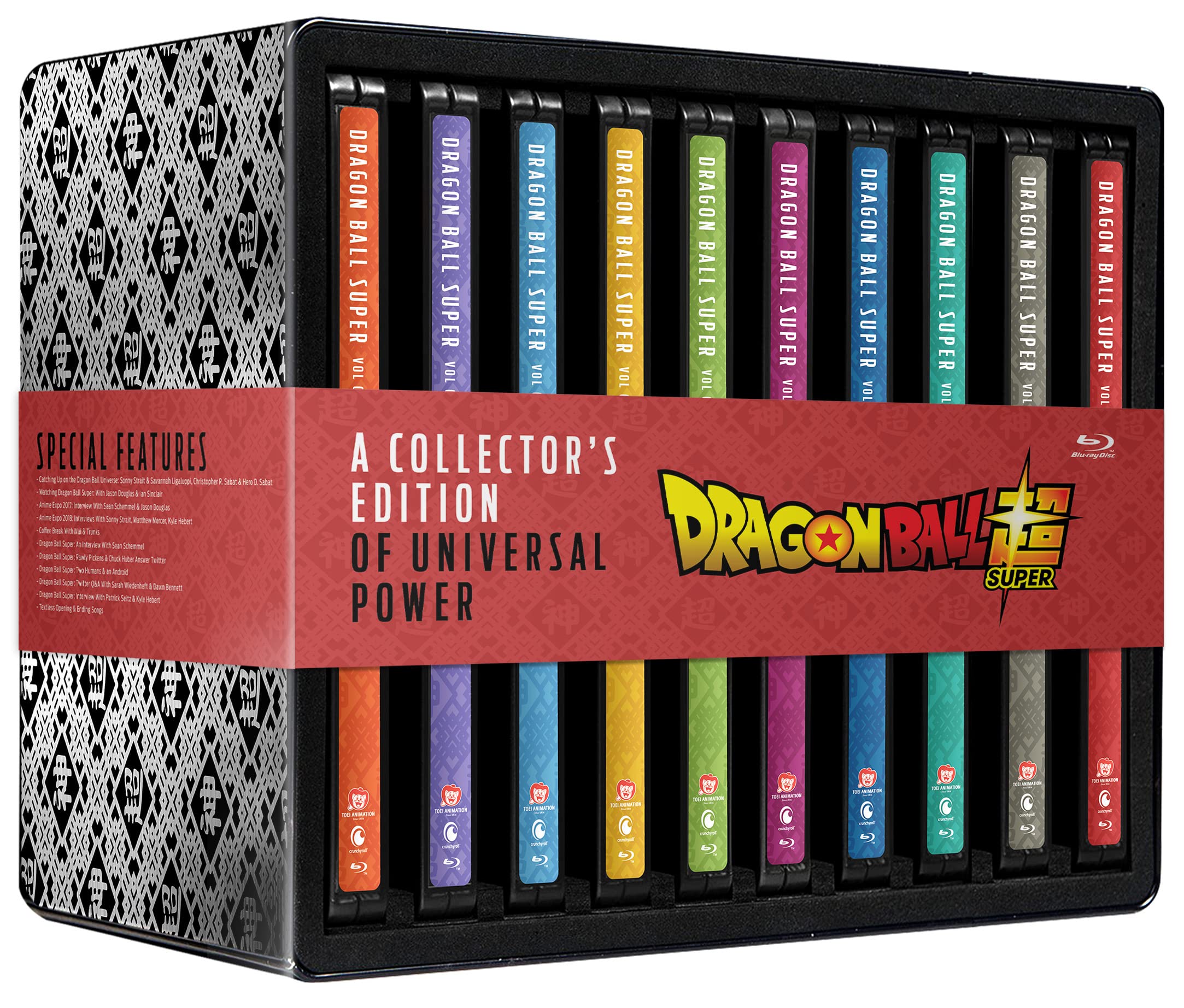 Dragon Ball Super: The Complete Series Limited Edition Steelbook Blu-ray Gift Set | Anime Collection for Fans & Collectors | Perfect for Home Entertainment & Gifting