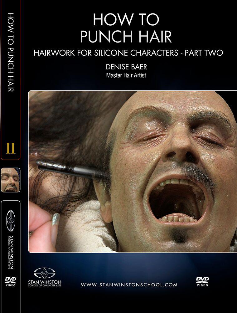 Stan Winston Studio How To Punch Hair DVD - Professional Hair Punching Tutorial for Special Effects & Cosplay - Perfect for SFX Artists, Halloween Costumes & DIY Projects