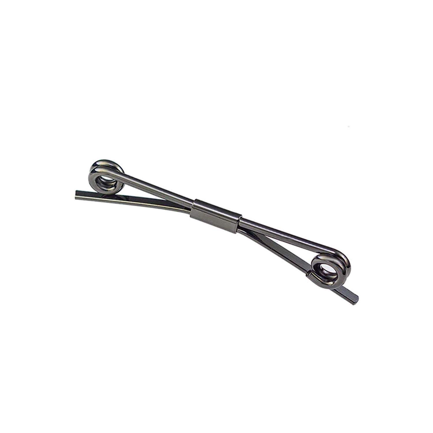 Silver Metal Tie Clips & Collar Bars - Elegant Necktie Pins, Cravat Clips & Shirt Collar Stays for Men | Perfect for Weddings, Business Meetings & Formal Events