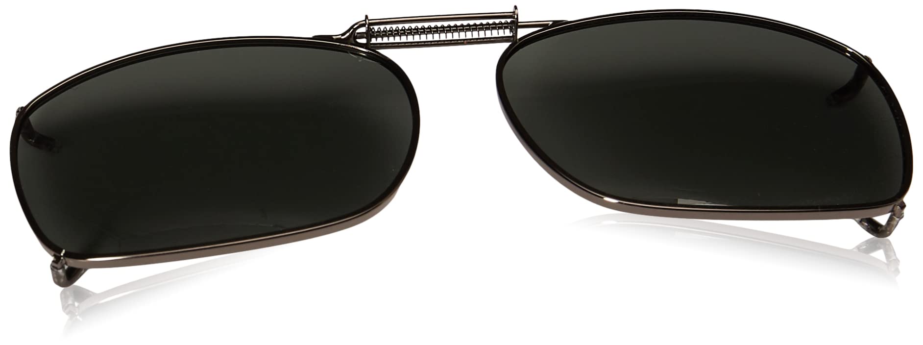 Dioptics Haven Clip-On Sunglasses - Rectangular Frame for Prescription Glasses | Perfect for Driving, Outdoor Activities & UV Protection