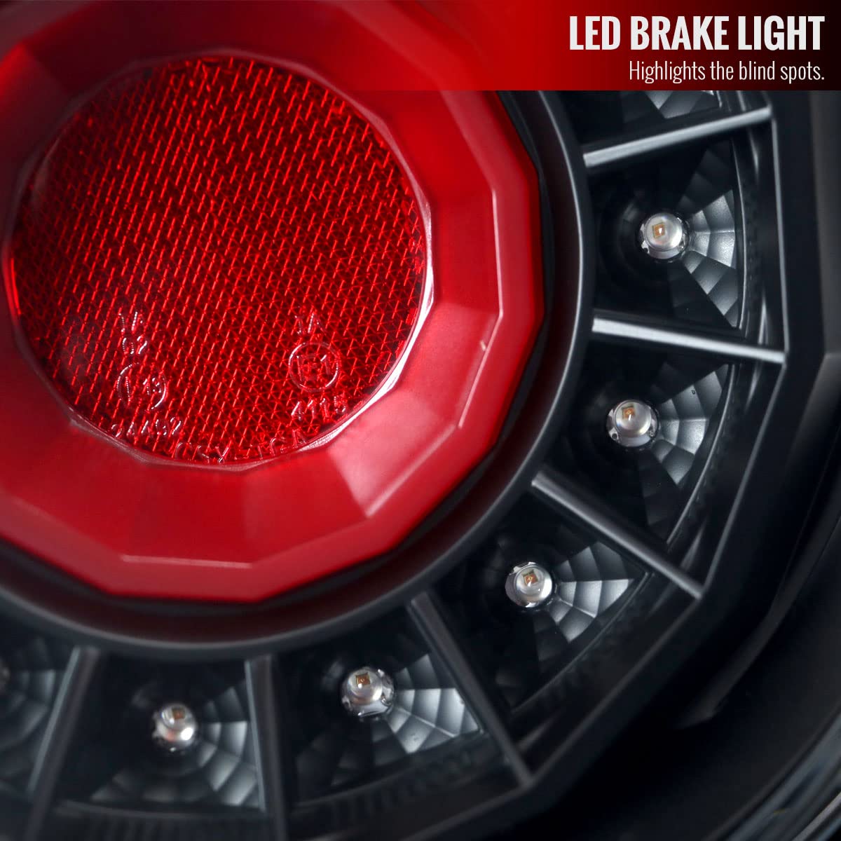 Sequential LED Tail Lights for 2013-2016 Scion FRS & Subaru BRZ - Red Neon Tube Brake Lamps with Turn Signals | Upgrade Your Car's Rear Lighting for Night Driving & Custom Styling