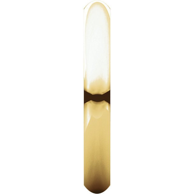 14K Gold 3mm Comfort Fit Wedding Band for Women - Elegant & Durable Ring for Engagement, Anniversary, and Everyday Wear