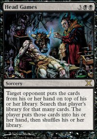 Magic: The Gathering - Head Games (Tenth Edition) - Collectible Trading Card Game for Strategy & Deck Building - Perfect for MTG Tournaments & Casual Play