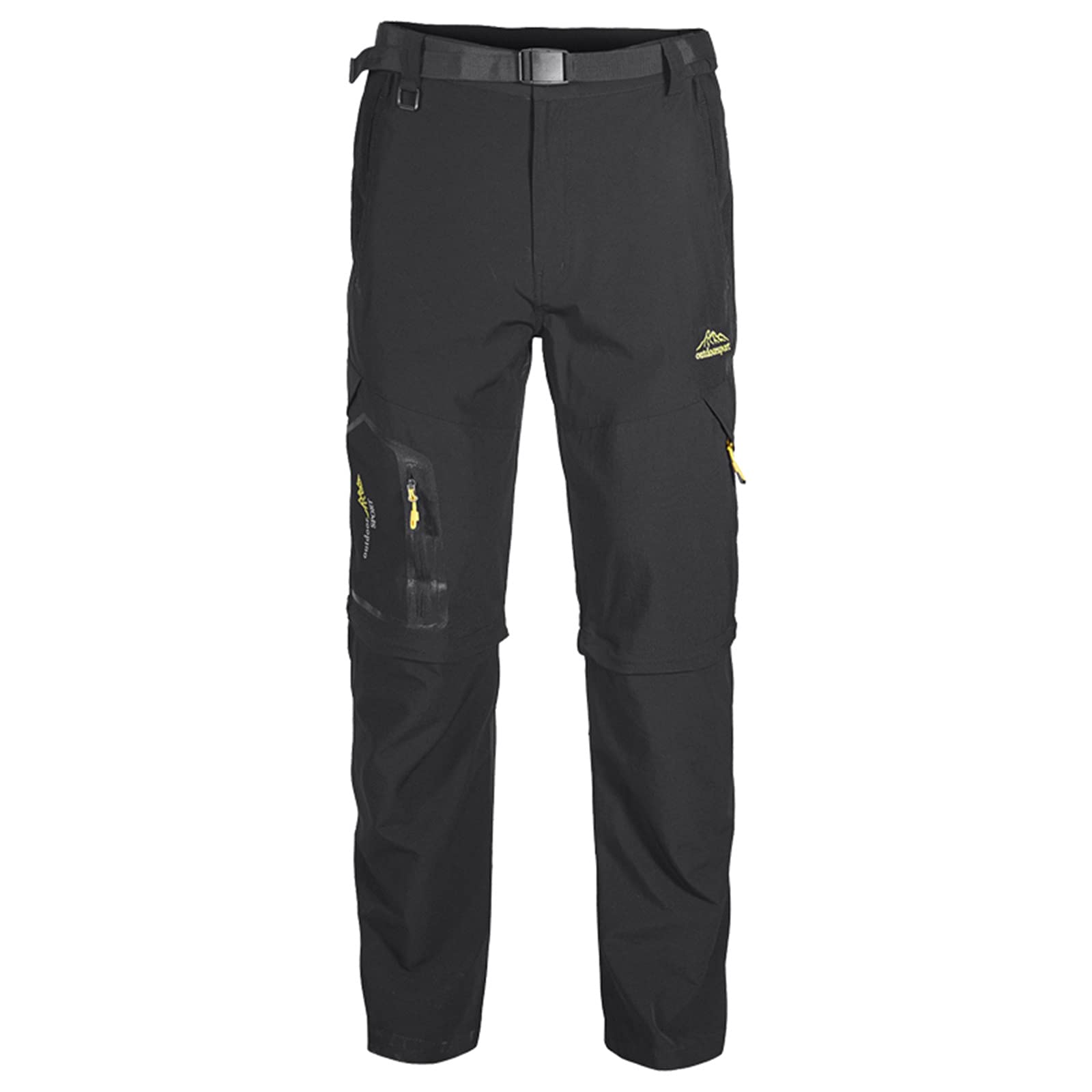 JSGJOCOM Men's Outdoor Hiking Pants - Lightweight Quick Dry Water Resistant Stretch Fishing Trousers with Multiple Pockets | Perfect for Camping, Trekking & Outdoor Adventures