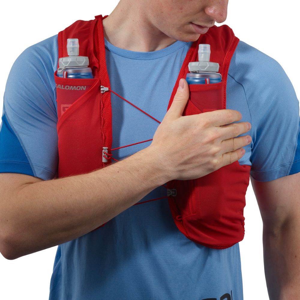 Salomon Advanced Skin 5 Hydration Vest - Lightweight Running Backpack for Trail Runners & Hikers - Perfect for Long Distance Running, Marathon Training & Outdoor Adventures