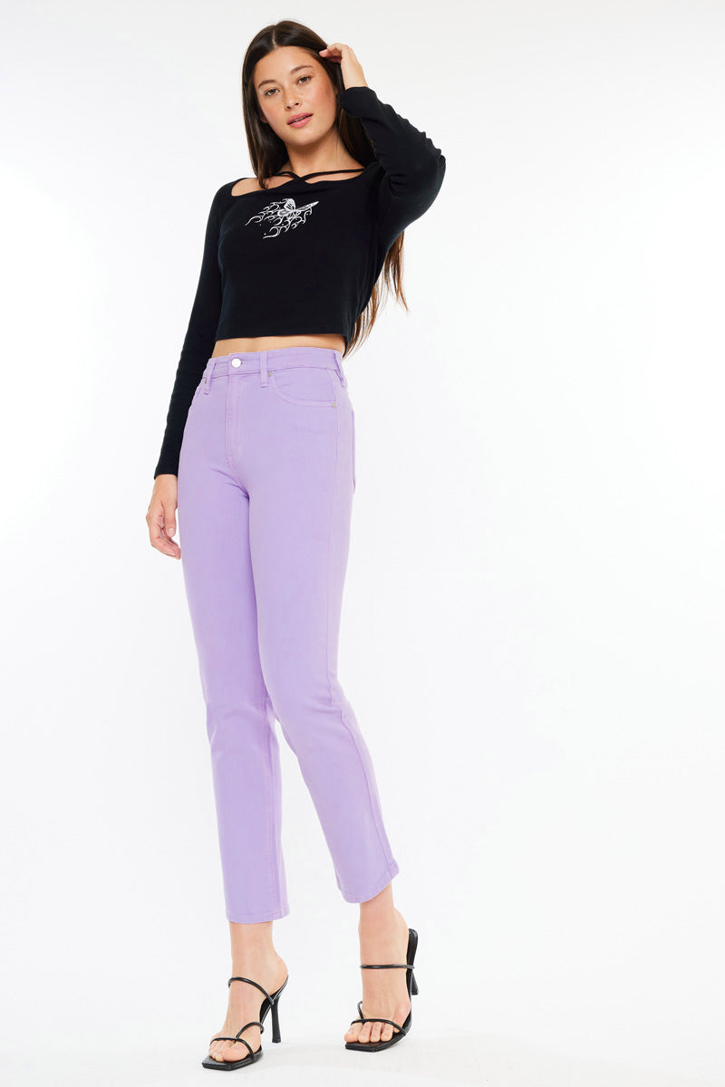 Zandria Women's Ultra High Rise 90s Straight Leg Jeans - Vintage Denim Pants for Casual Wear & Everyday Outfits