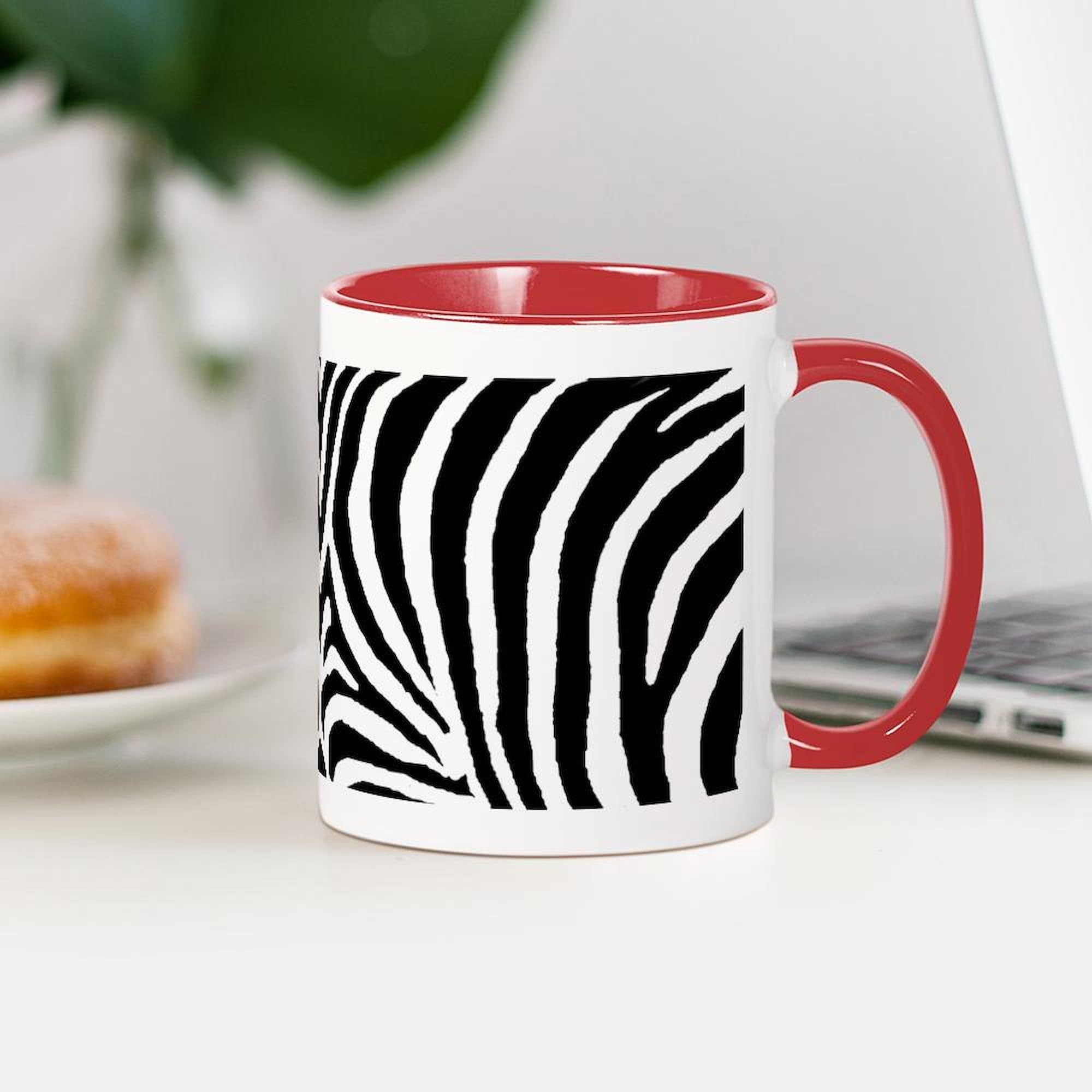 Zebra Stripe Ceramic Coffee Mug 11 oz (325 ml) - Perfect for Home, Office & Gifts | CafePress