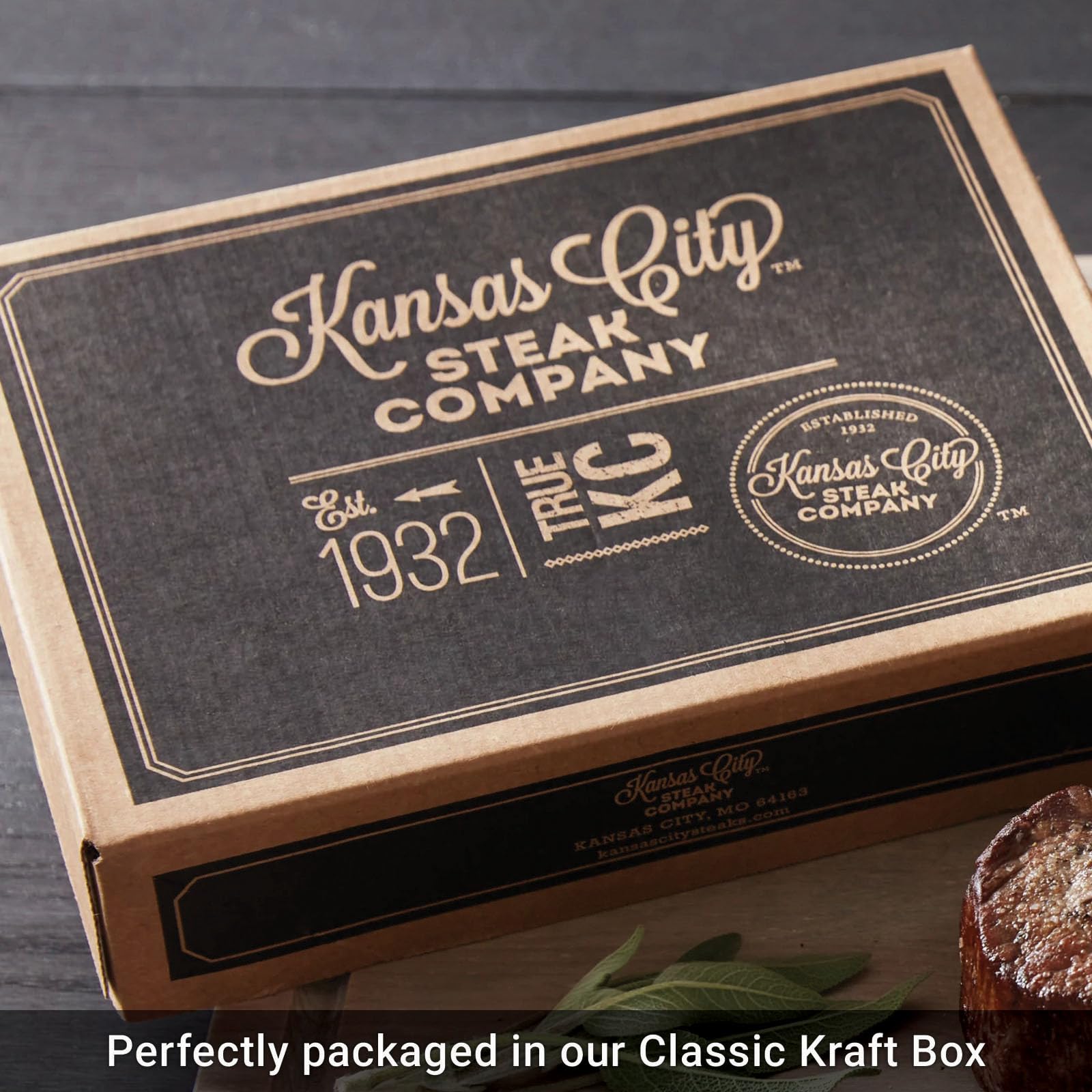 Premium 2 Garlic & Herb Boneless Prime Rib Roast 4.5-5 lb | Kansas City Steak Company | Perfect for Christmas Dinner, Thanksgiving Feast & Special Occasions | Easy Cooking Instructions Included