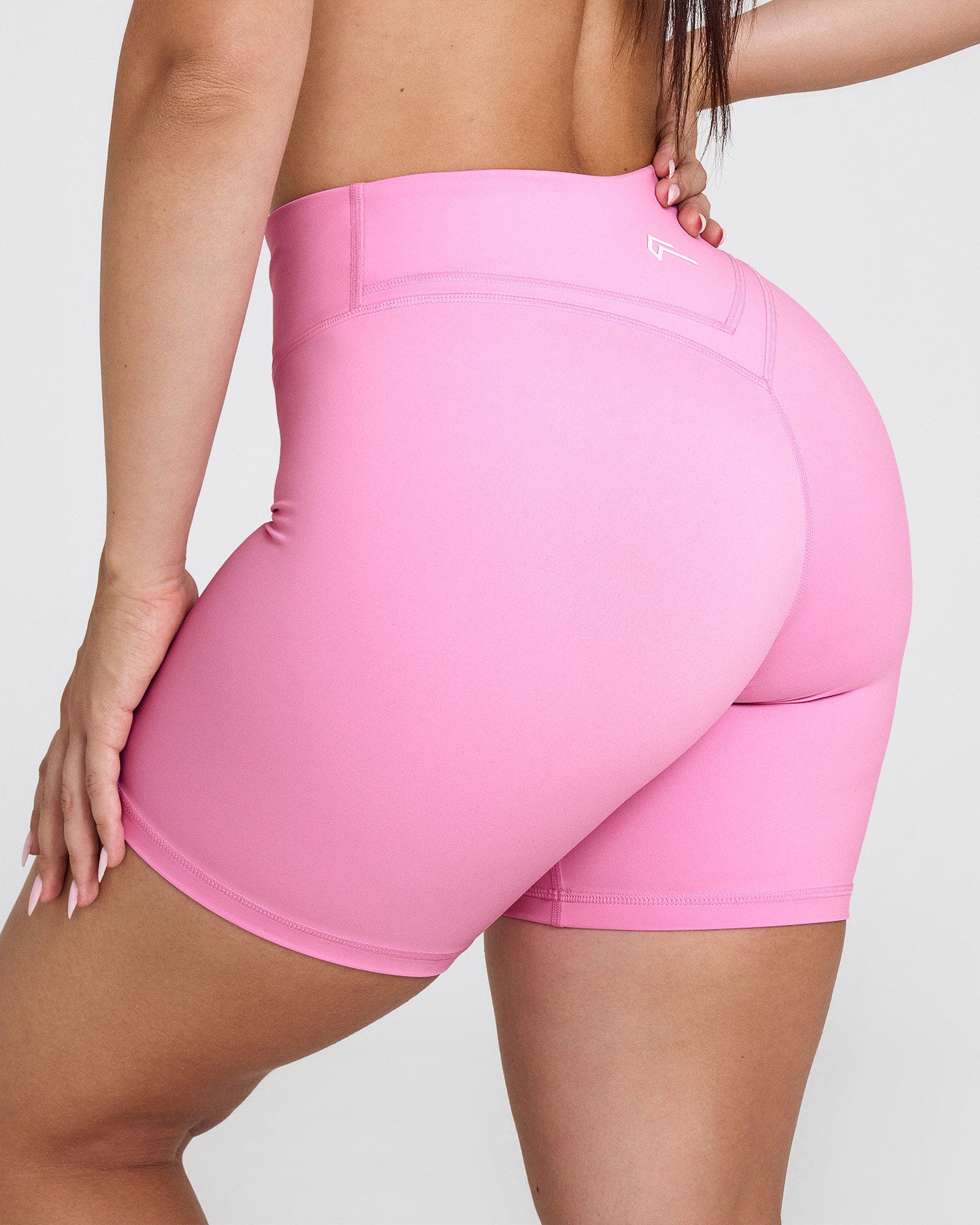 Unisex Wrap Shorts 6 | Power Pink Color | Yoga, Running & Beach Wear for Men & Women