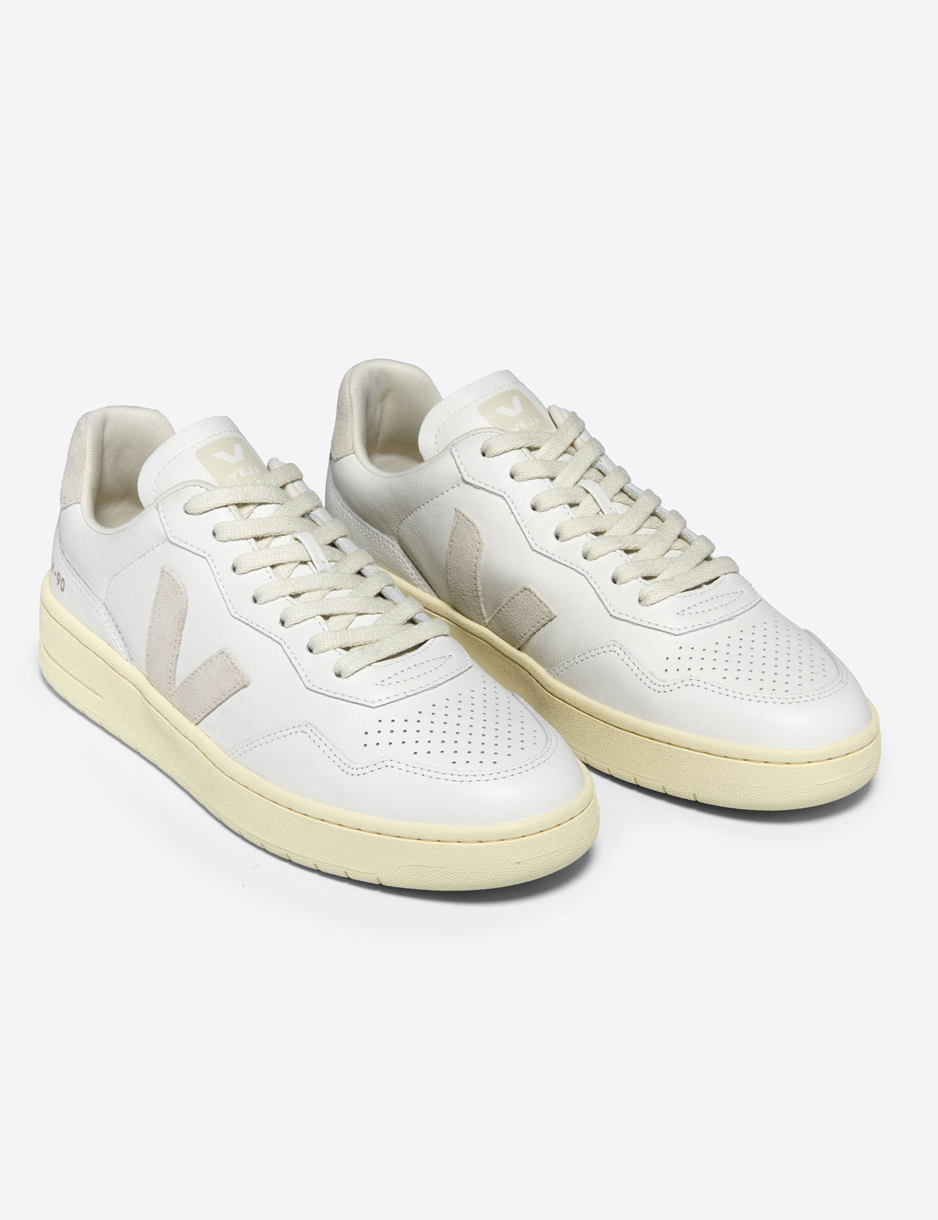 Premium V 90 Genuine Leather in White Natural - Perfect for Handbags, Wallets & Luxury Accessories