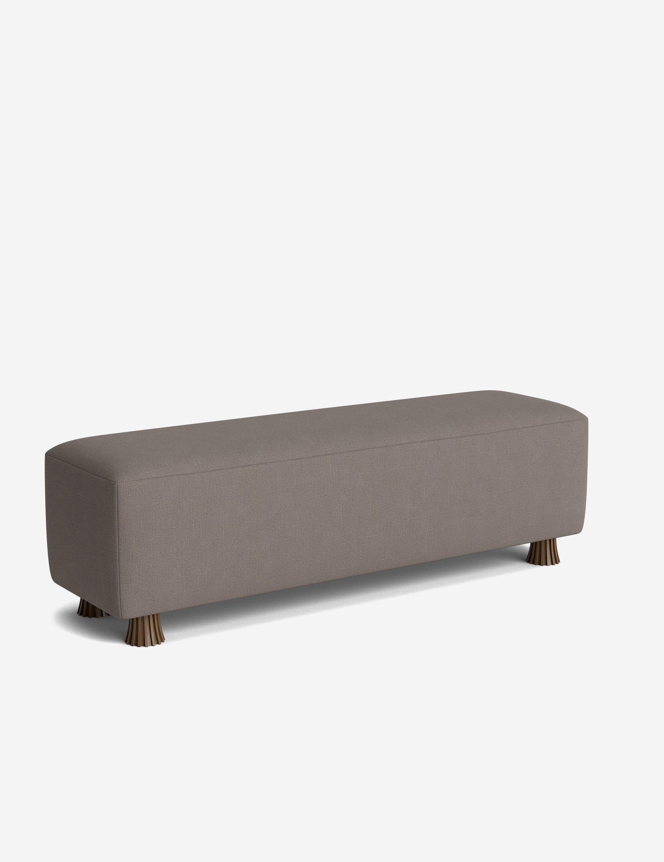 Ansel Bench by DISC Interiors - Modern Wooden Entryway Bench with Storage | Perfect for Hallway, Living Room & Bedroom Organization