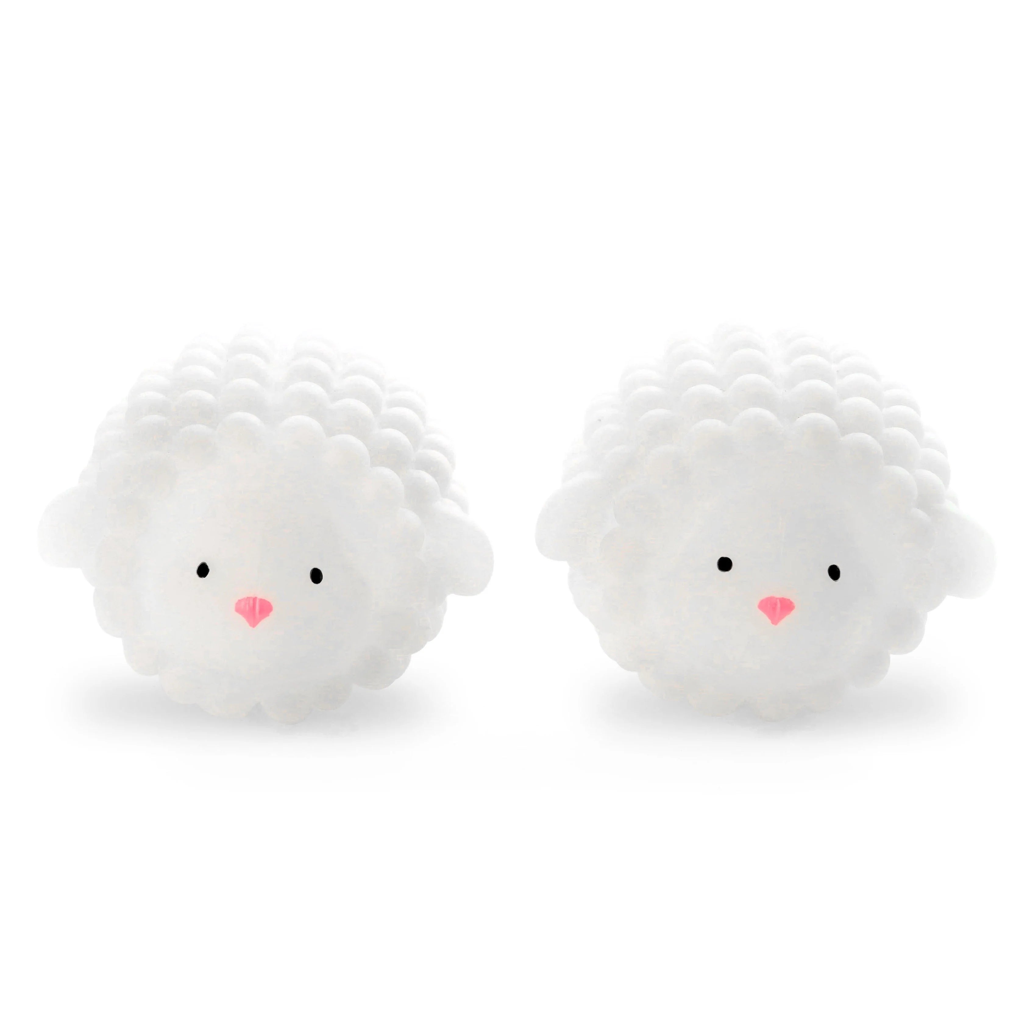 Premium Lamb Dryer Buddies Set of 2 - Ultra Soft & Absorbent Wool Dryer Balls for Faster, Eco-Friendly Drying - Perfect for Laundry, Baby Clothes & Delicate Fabrics
