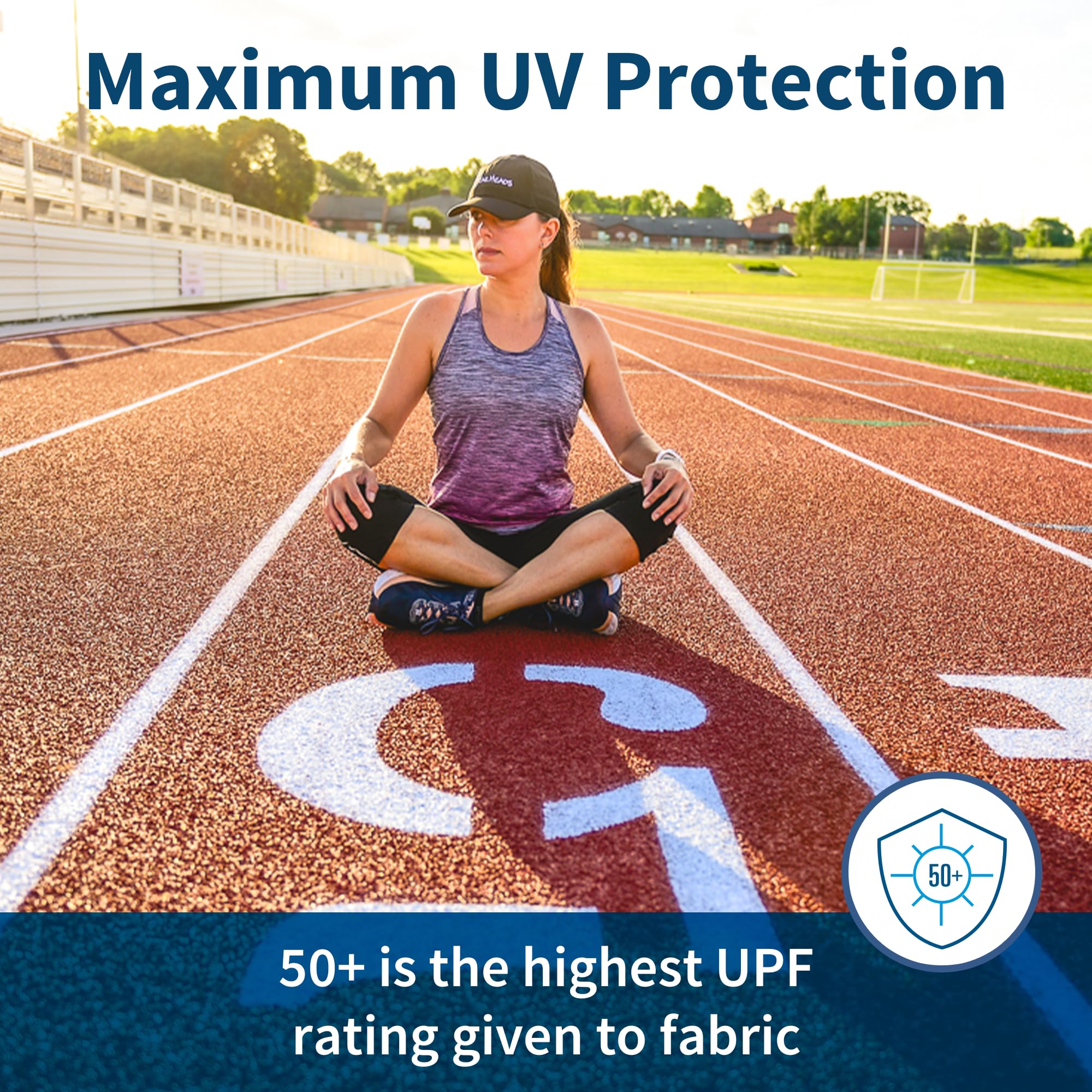 TrailHeads UPF 50+ UV Protection Running Hats for Women - Lightweight Summer Baseball Cap for Tennis, Golf, Gym & Outdoor Workouts - Perfect for Hiking, Jogging & Beach Activities