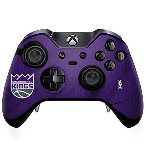 Official NBA Sacramento Kings Jersey Gaming Skin for Xbox One Elite Controller - Custom Decal Wrap for Enhanced Grip & Style - Perfect for Gamers & Sports Fans